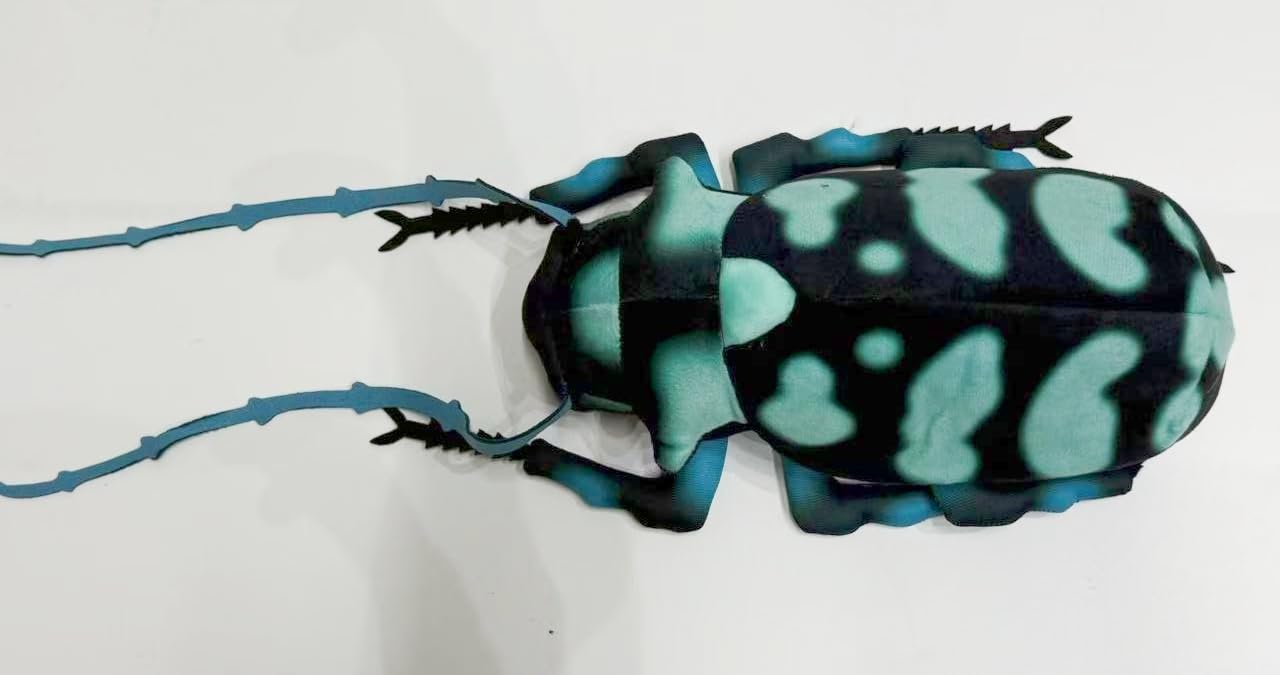 Beetle Plush Toy,Simulation Longhorn Beetle Plushie Model Toy,Unique Plush Gift Collection for Kids