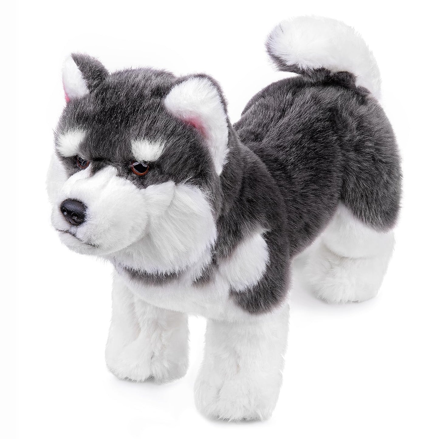 Stofftier Alaskan Dog, süßes 12-Zoll-Plüschtier Alaskan Malamute