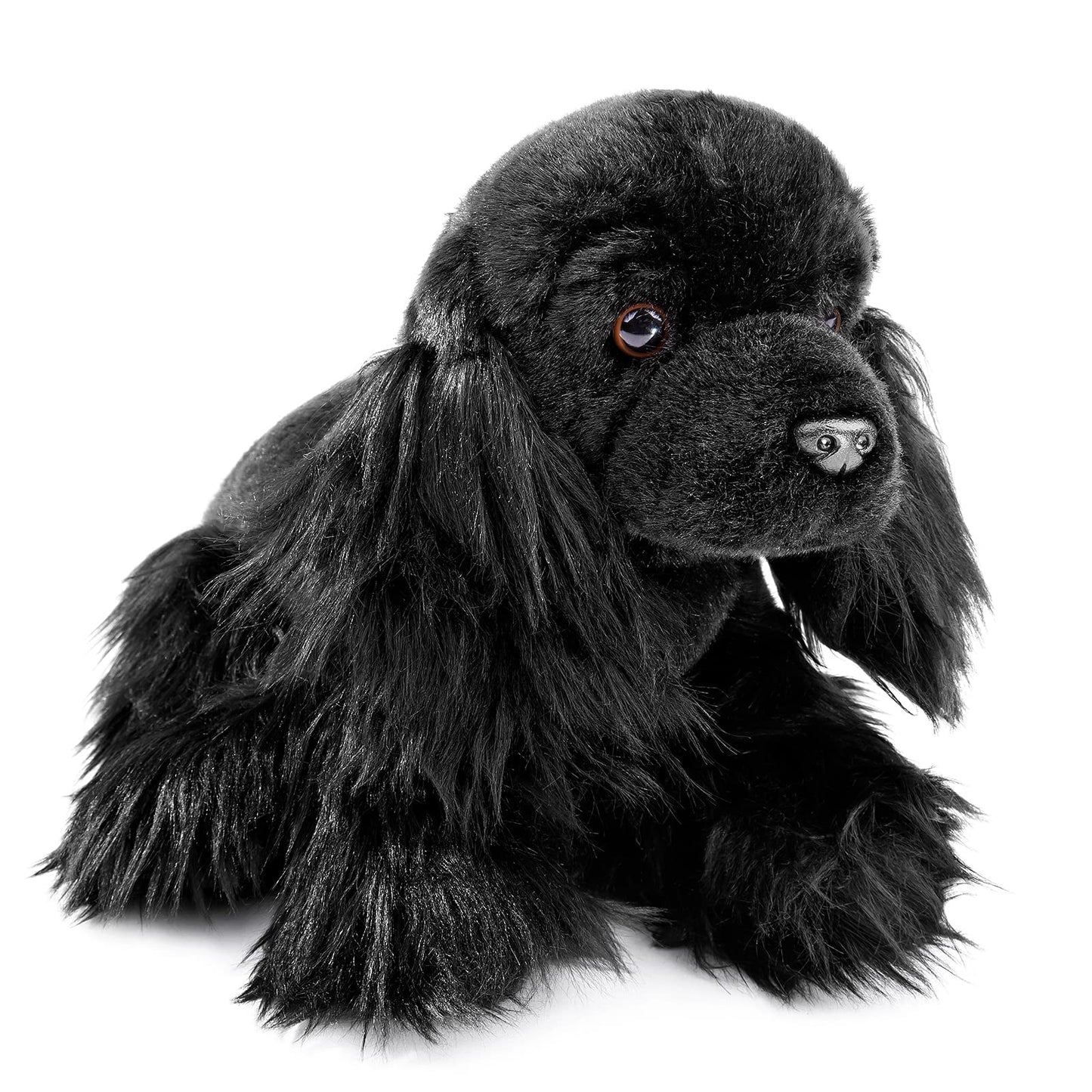Cocker Spaniel Plush Toy, Realistic Sitting Cocker Spaniel Stuffed Animals