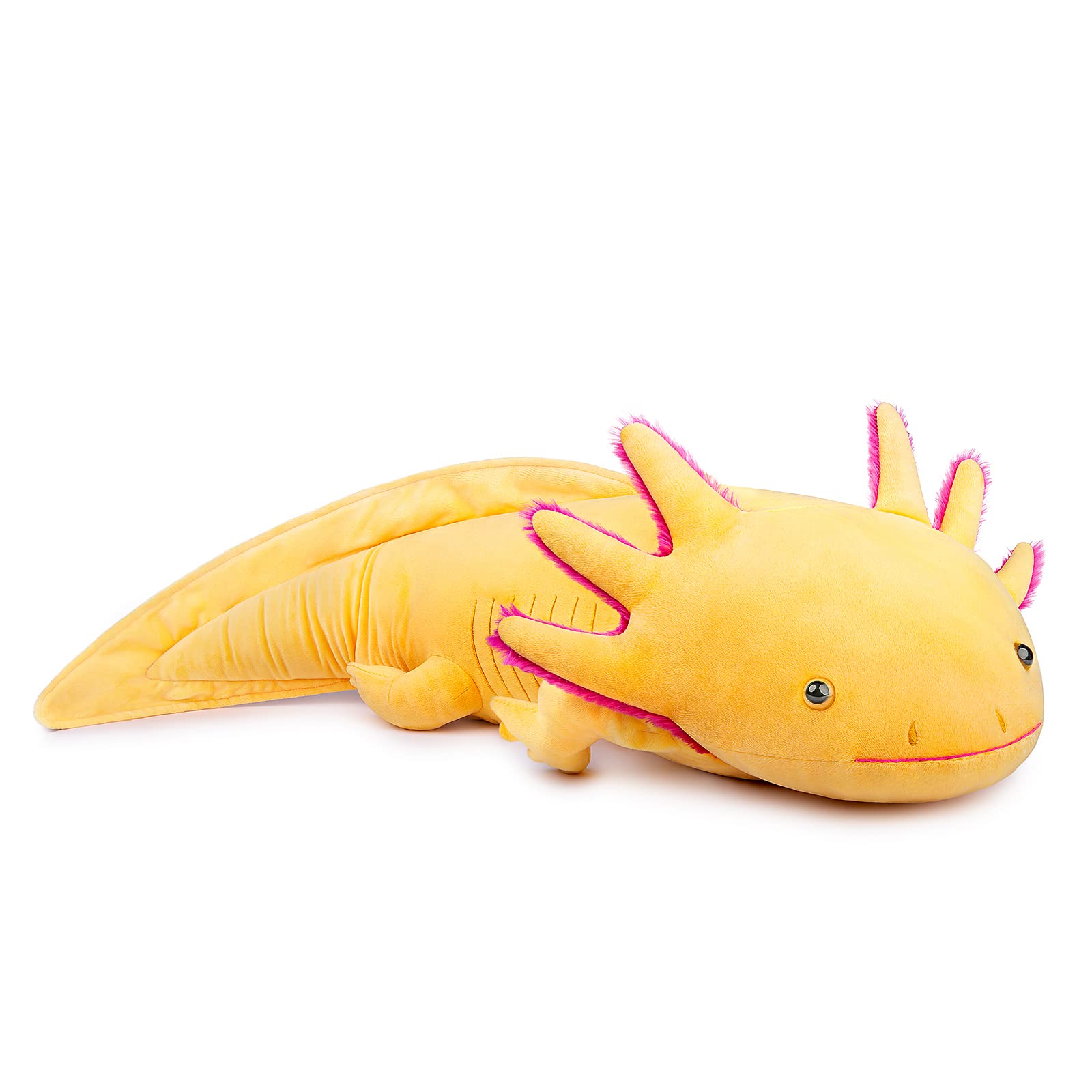 Axolotl Plush - Axolotl Stuffed Animal, Realistic Cute Ambystoma Creepy Amphibians Plush Toys