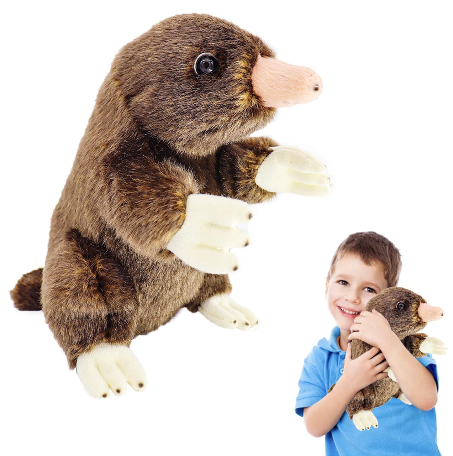 Mole Plush Toy, Realistic Mole Stuffed Animals
