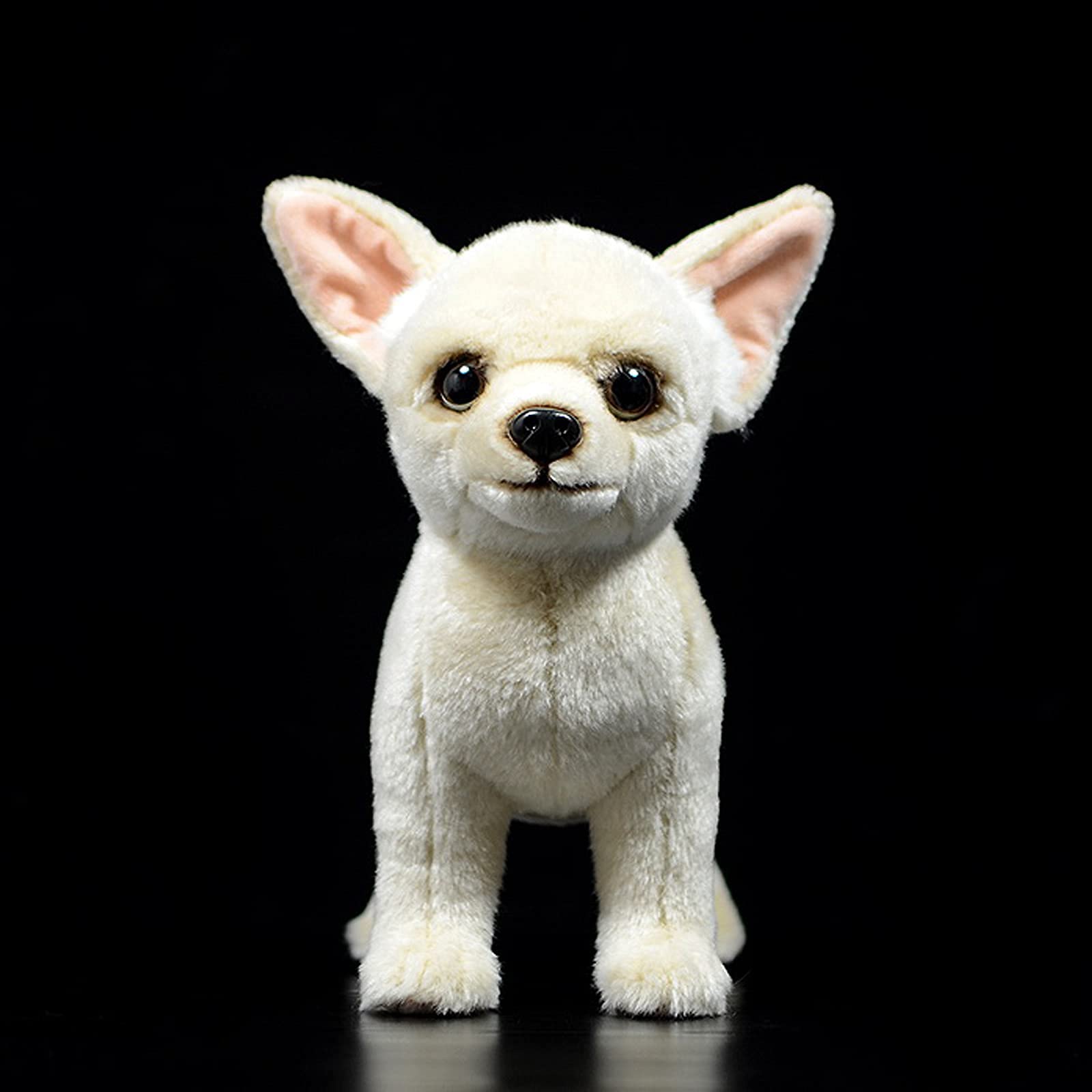 Simulation Chihuahua Dog Stuffed Animal, Cute Chihuahua Dog Plush Toy