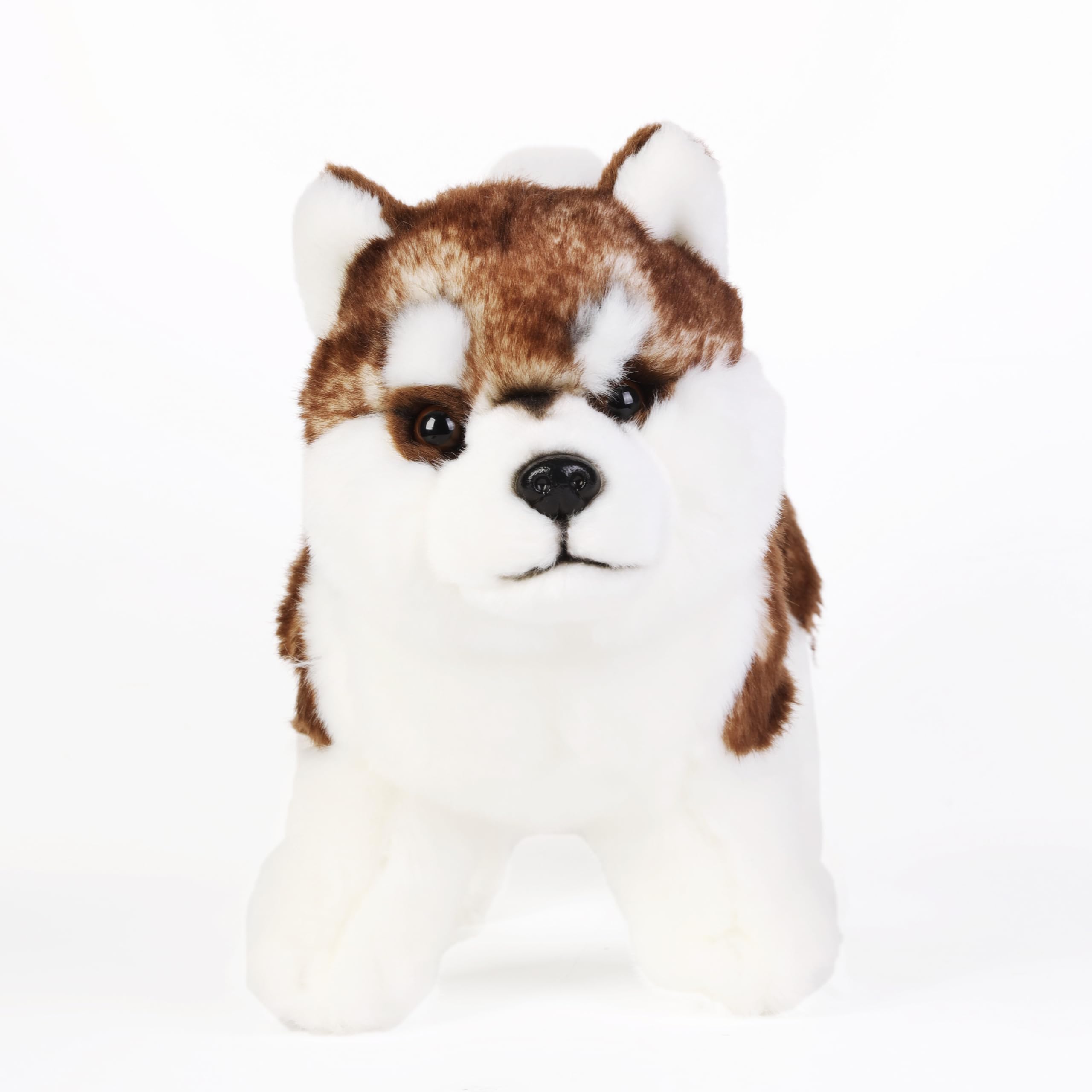 Alaskan Dog Stuffed Animal, 12inch Cute Alaskan Malamute Plush Toy