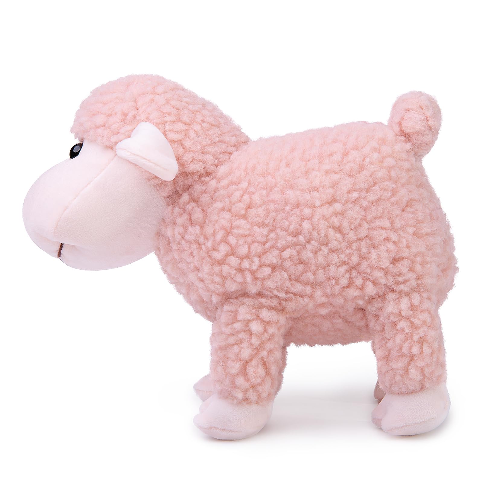 3 Pcs Stuffed Sheep Animals, 6.5 inch - 8.8 inch Cute Lamb Plush Toy as Gift for Your Kids (Sitting, Standing, Lying)