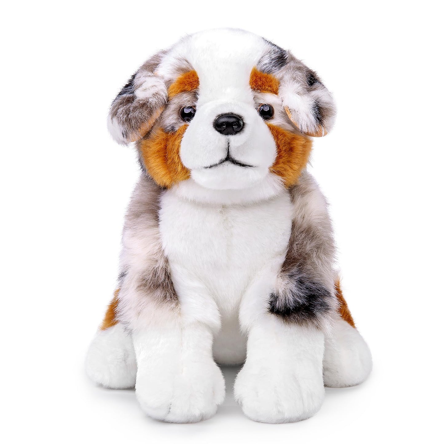 Simulation Border Collie Plush Toy, Standing Border Collie Puppy Dog Stuffed Animal