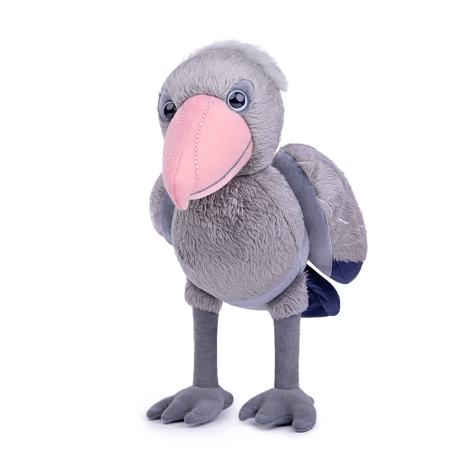 Shoebill Plush Toy, Lifelike Shoebill Whale Head Stork Stuffed Animals