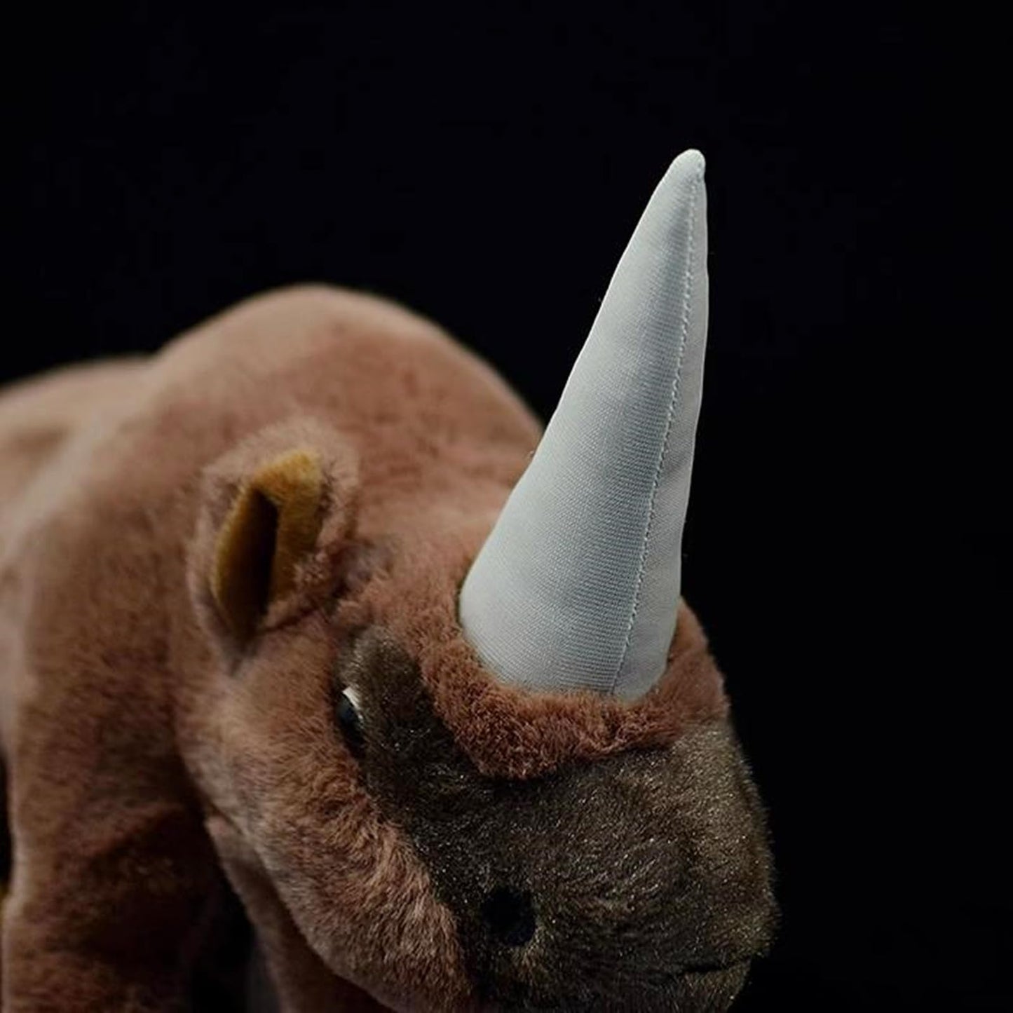 Elasmotherium Plush Toy, Realistic Brown Rhino Stuffed Animals