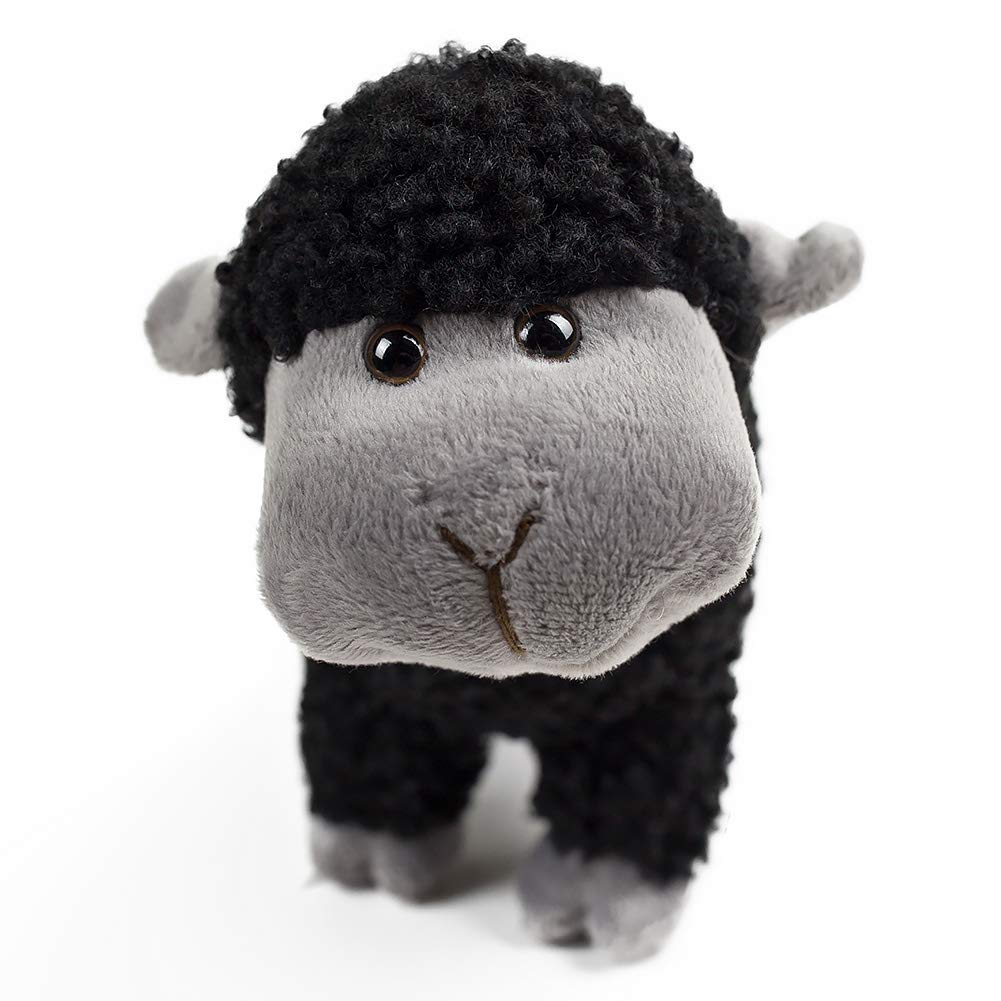 3 Pcs Stuffed Sheep Animals, 6.5 inch - 8.8 inch Cute Lamb Plush Toy as Gift for Your Kids (Sitting, Standing, Lying)