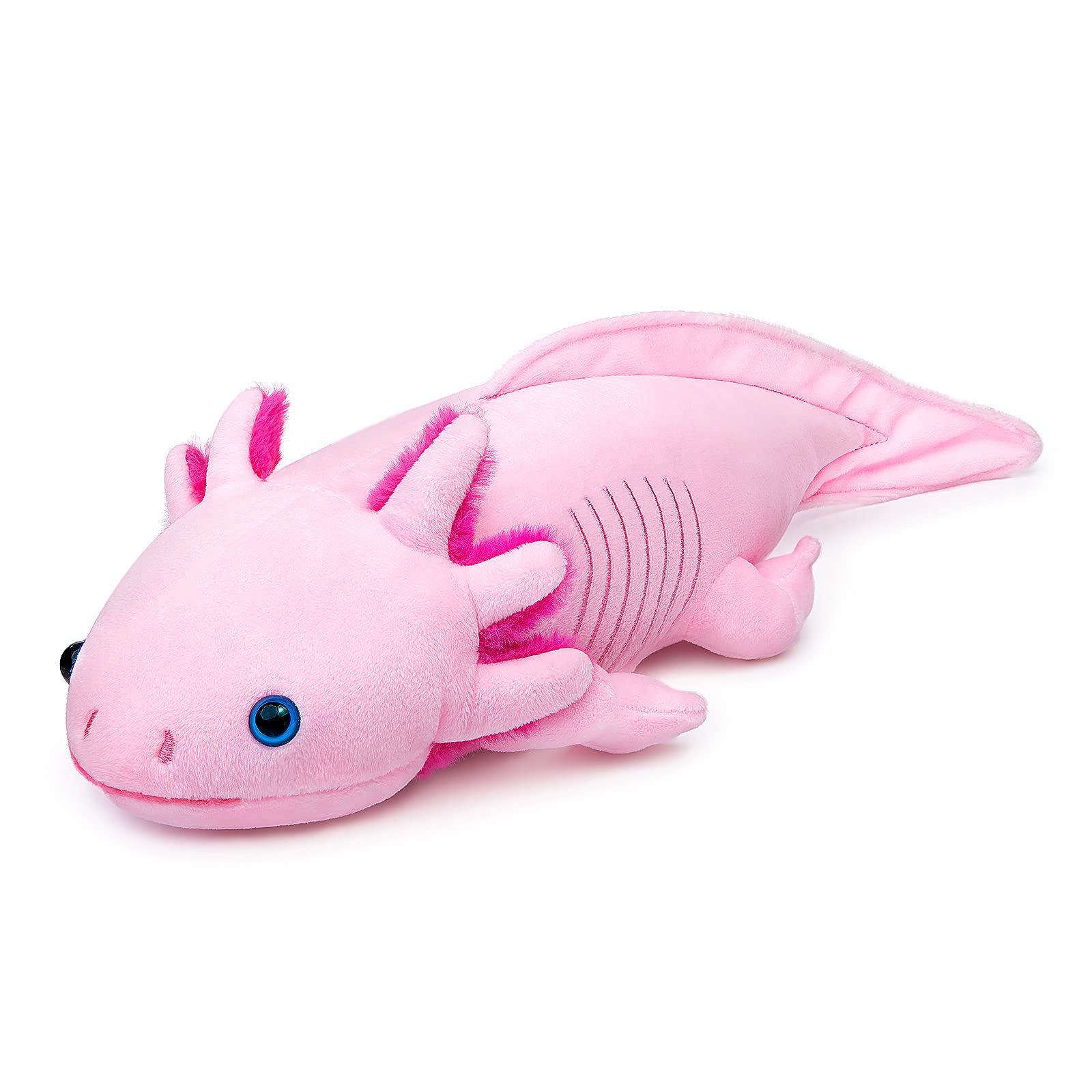 Axolotl Plush - Axolotl Stuffed Animal, Realistic Cute Ambystoma Creepy Amphibians Plush Toys