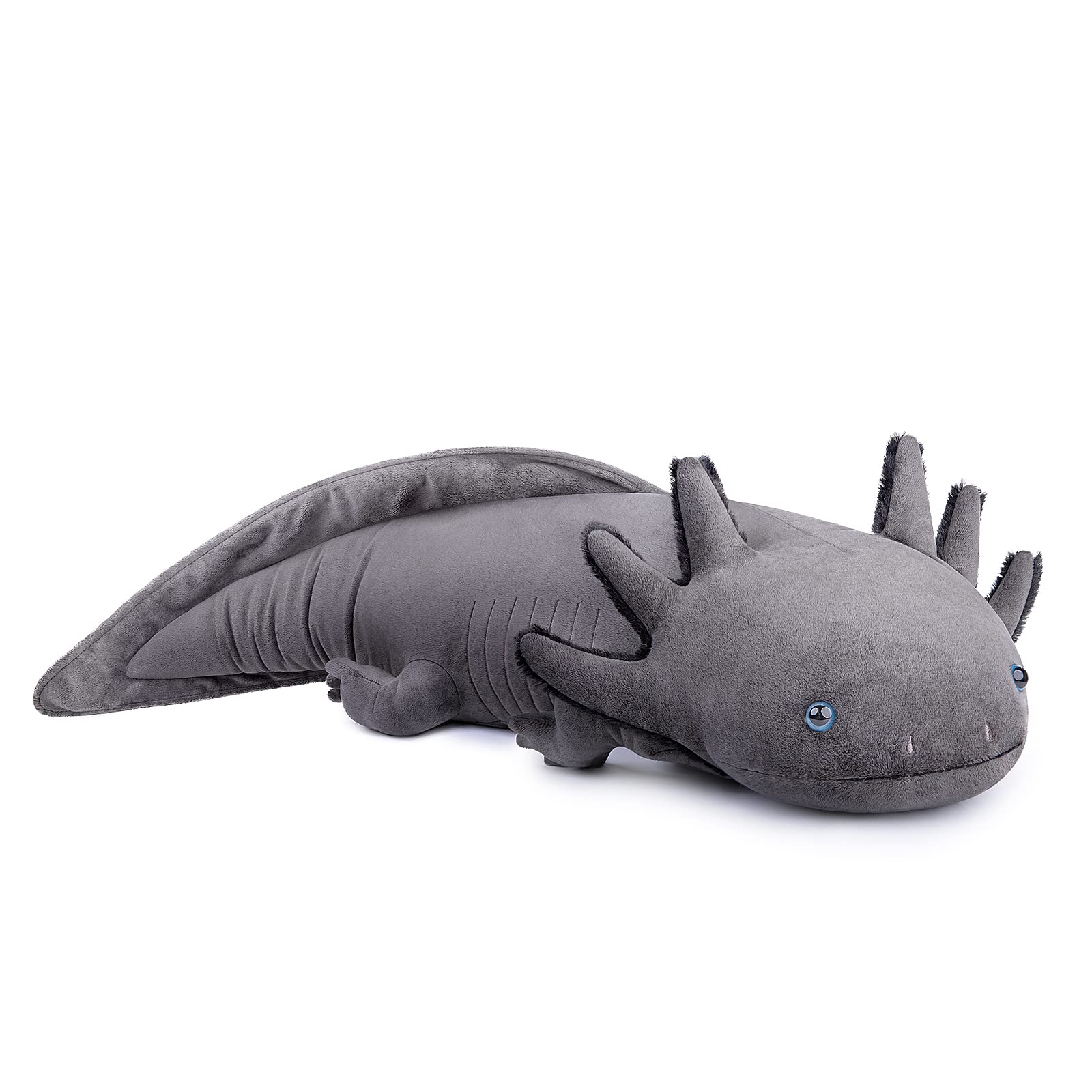 Axolotl Plush - Axolotl Stuffed Animal, Realistic Cute Ambystoma Creepy Amphibians Plush Toys