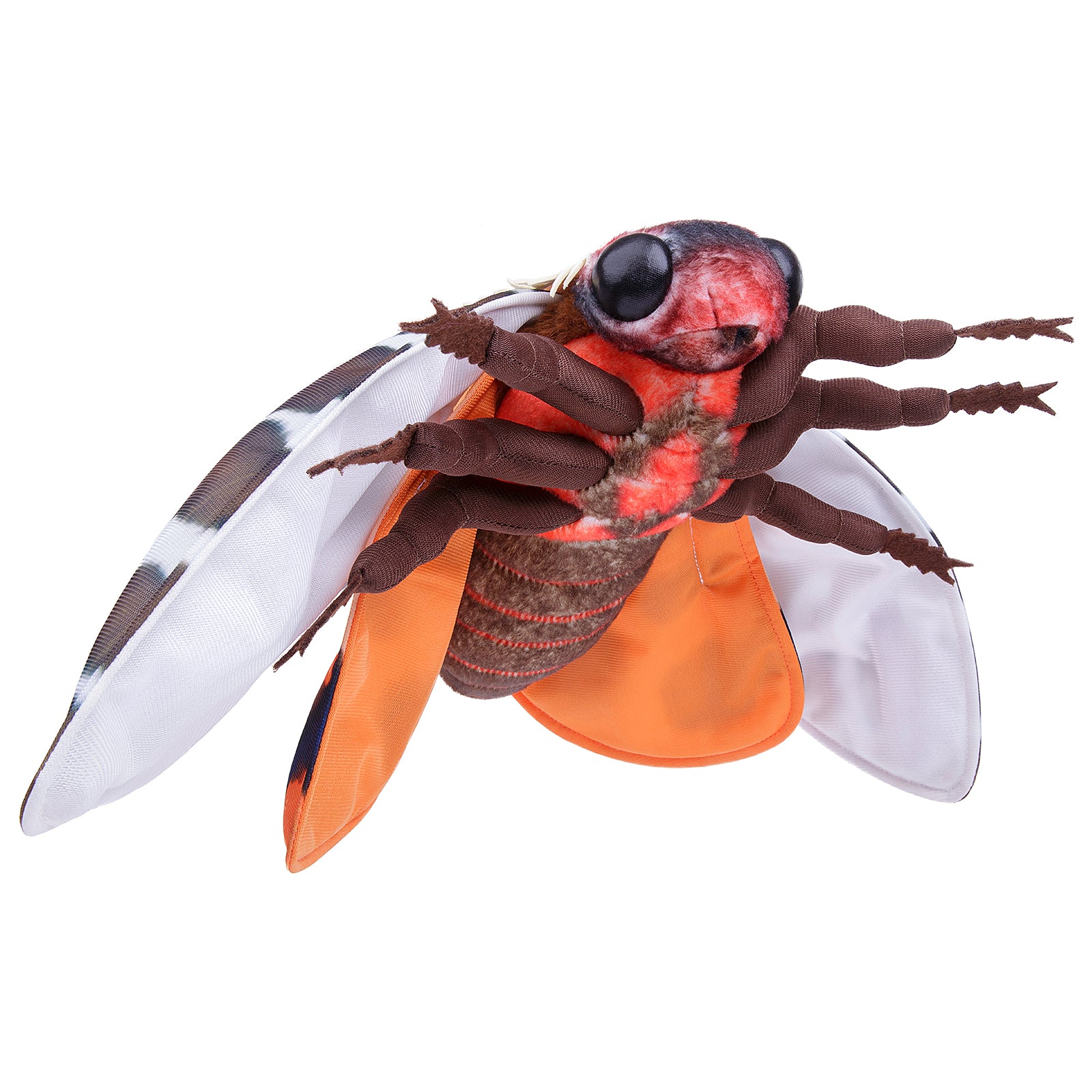 Riesiges Gartentigermotte-Plüschtier, lebensechte Gartentigermotte-Plüschtiere