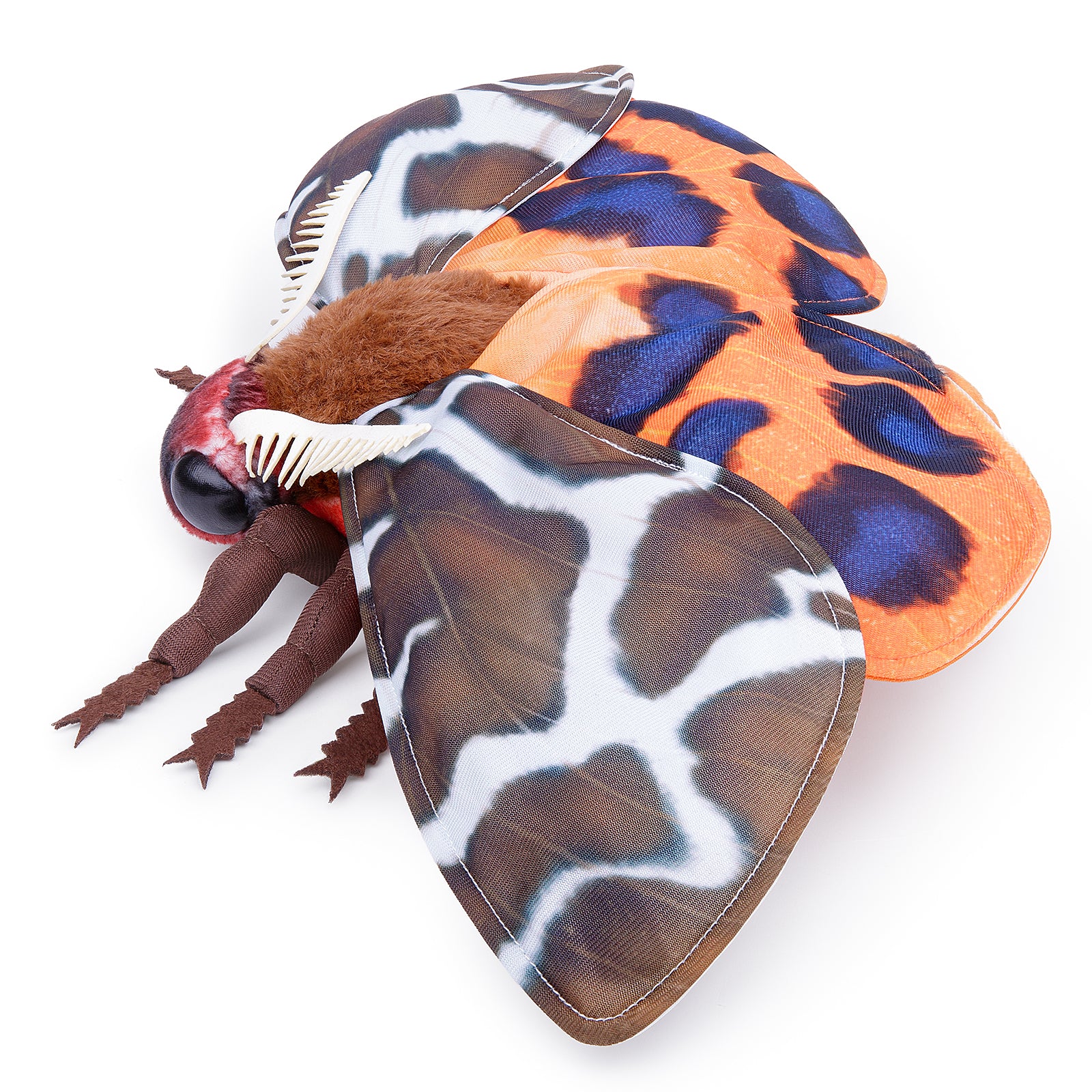 Riesiges Gartentigermotte-Plüschtier, lebensechte Gartentigermotte-Plüschtiere