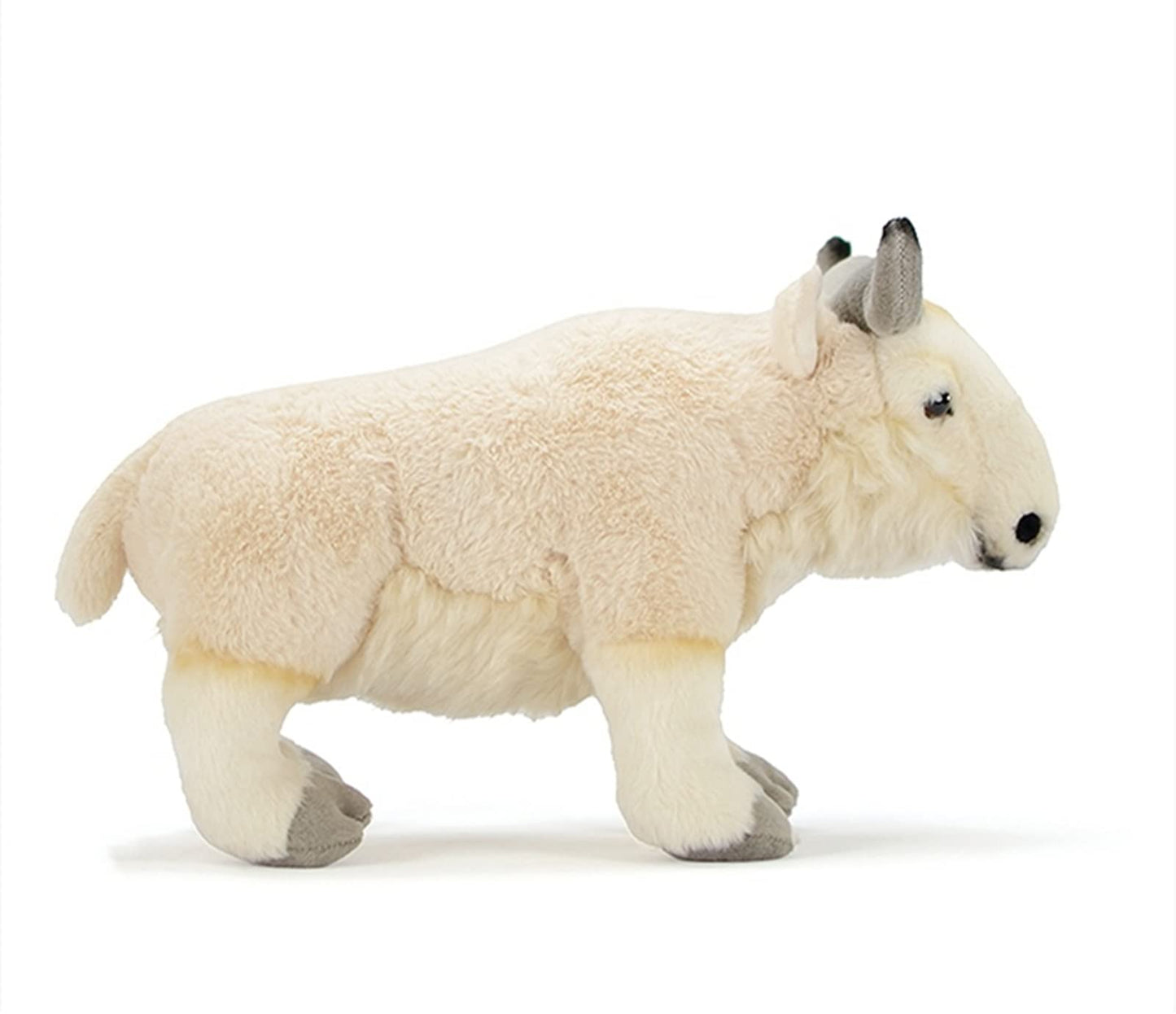 Takin Plush Toy, LifelikeTakin Stuffed Animals, Soft Wild Animals Crawling Takin Stuffed Toys