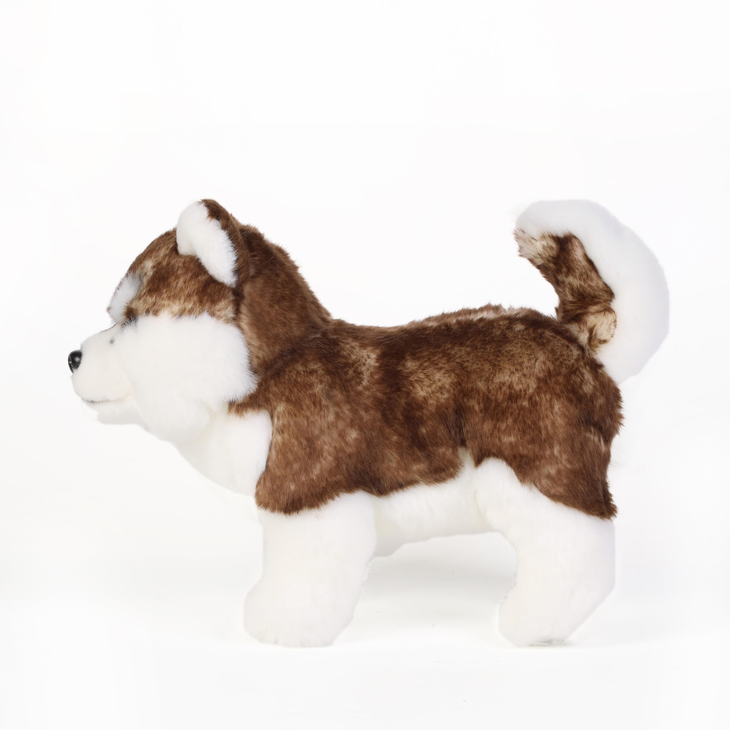Alaskan Dog Stuffed Animal, 12inch Cute Alaskan Malamute Plush Toy