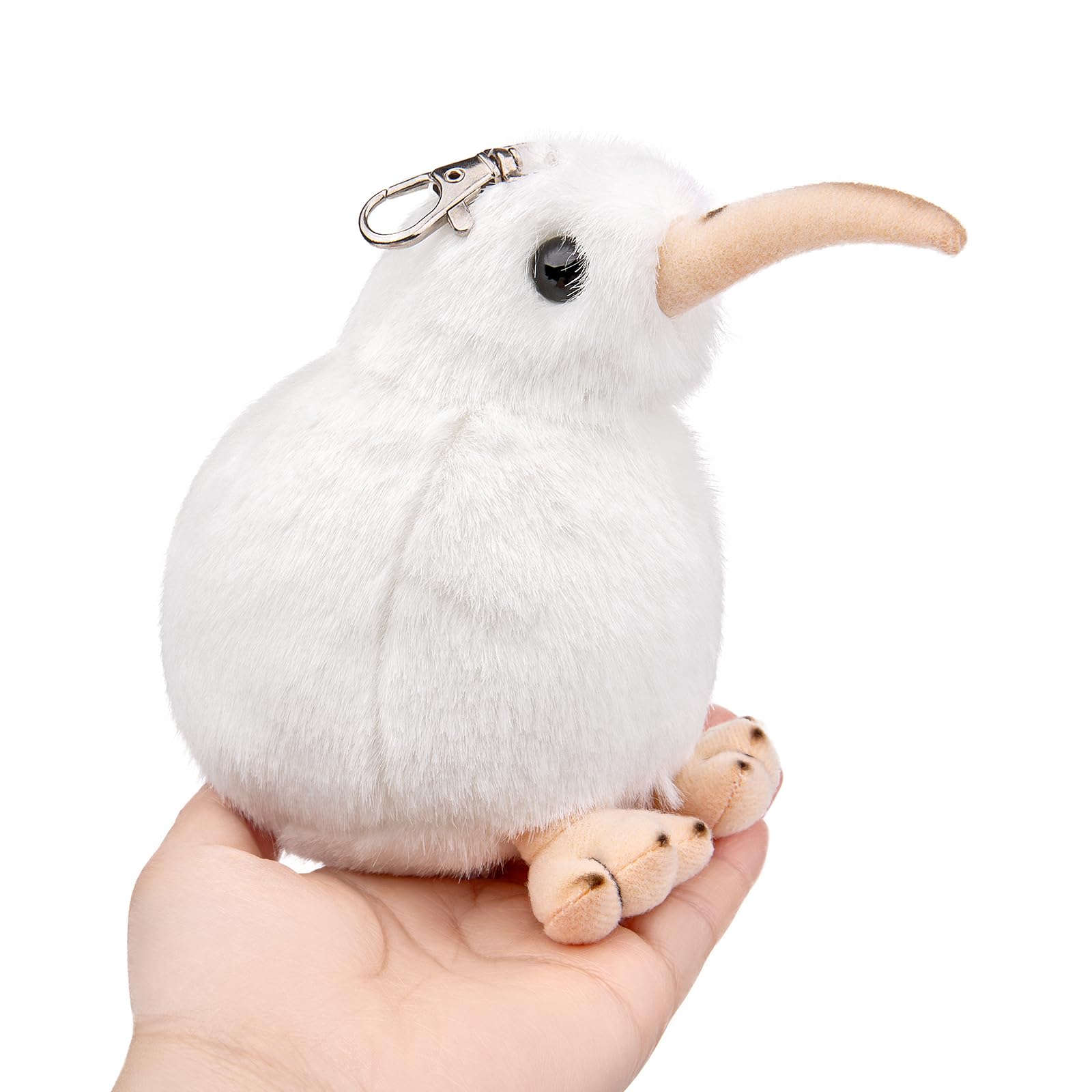 Little Kiwi Bird Plush Toy, Realistic 5inch Brown Kiwi Bird Stuffed Animal