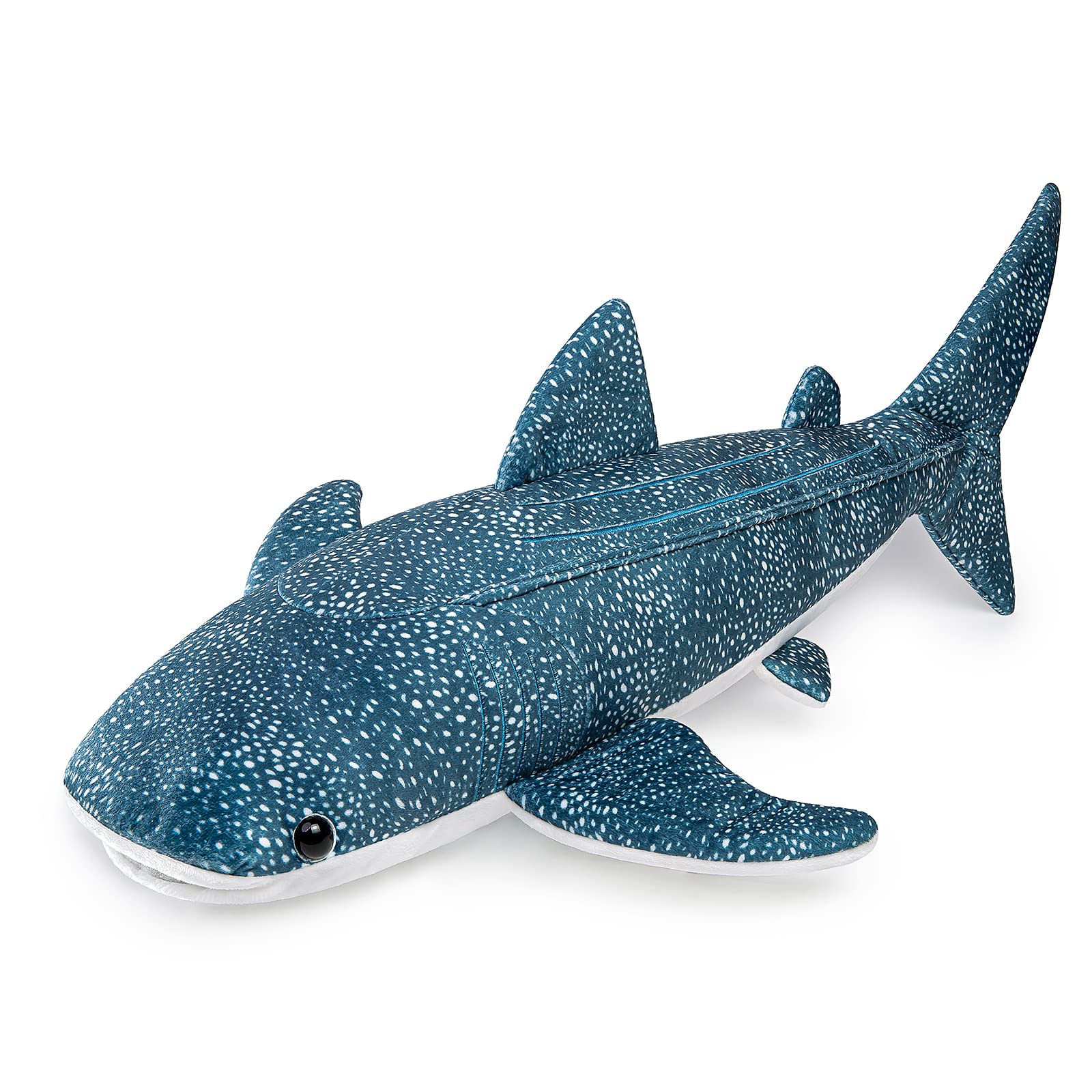 Simulation Great Whale Shark Plush Toy, Lifelike Texture Whale Shark Stuffed Toys