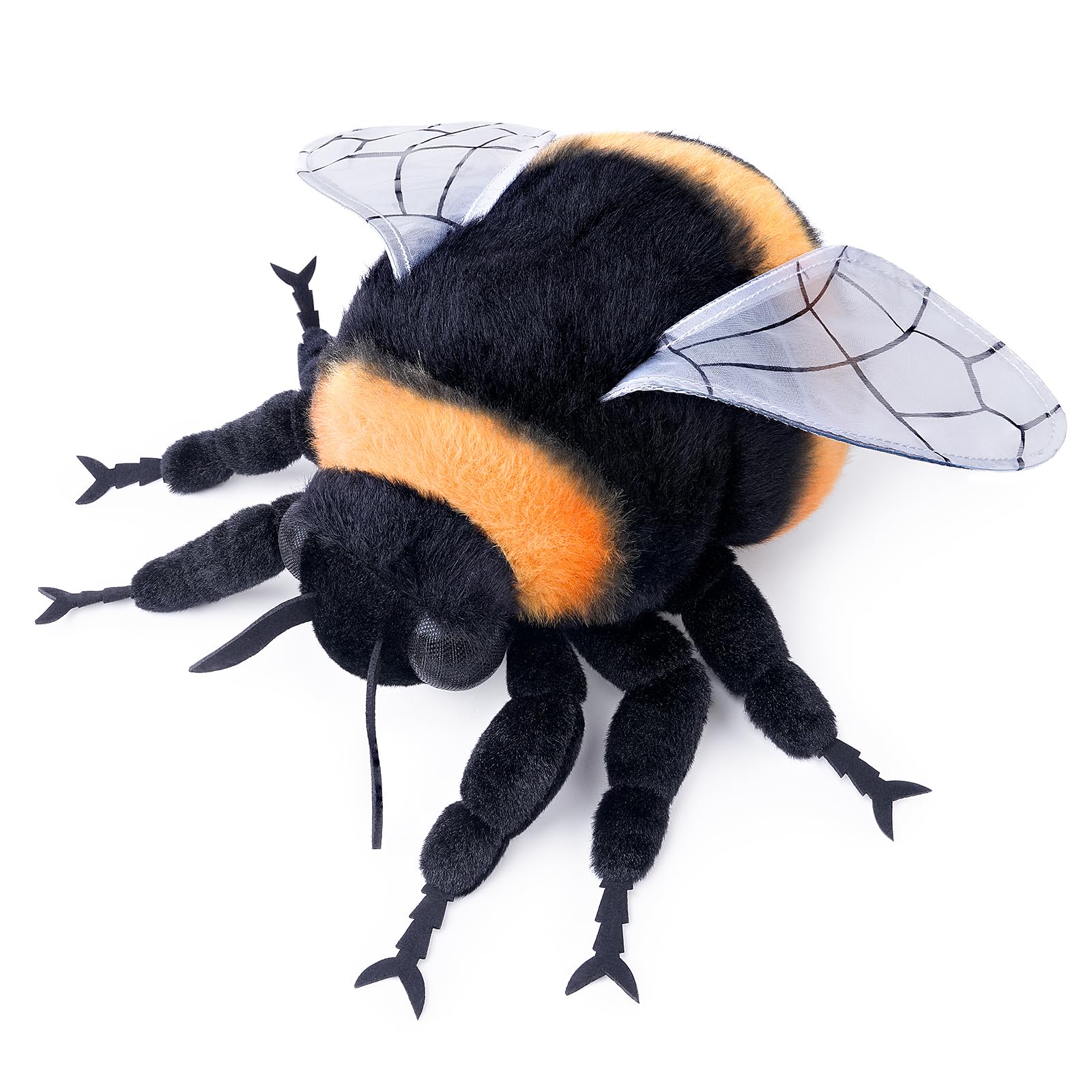 Bumblebee Plush Toy, Lifelike Bumblebee Stuffed Animals, Realistic Bumblebee Wings Toys
