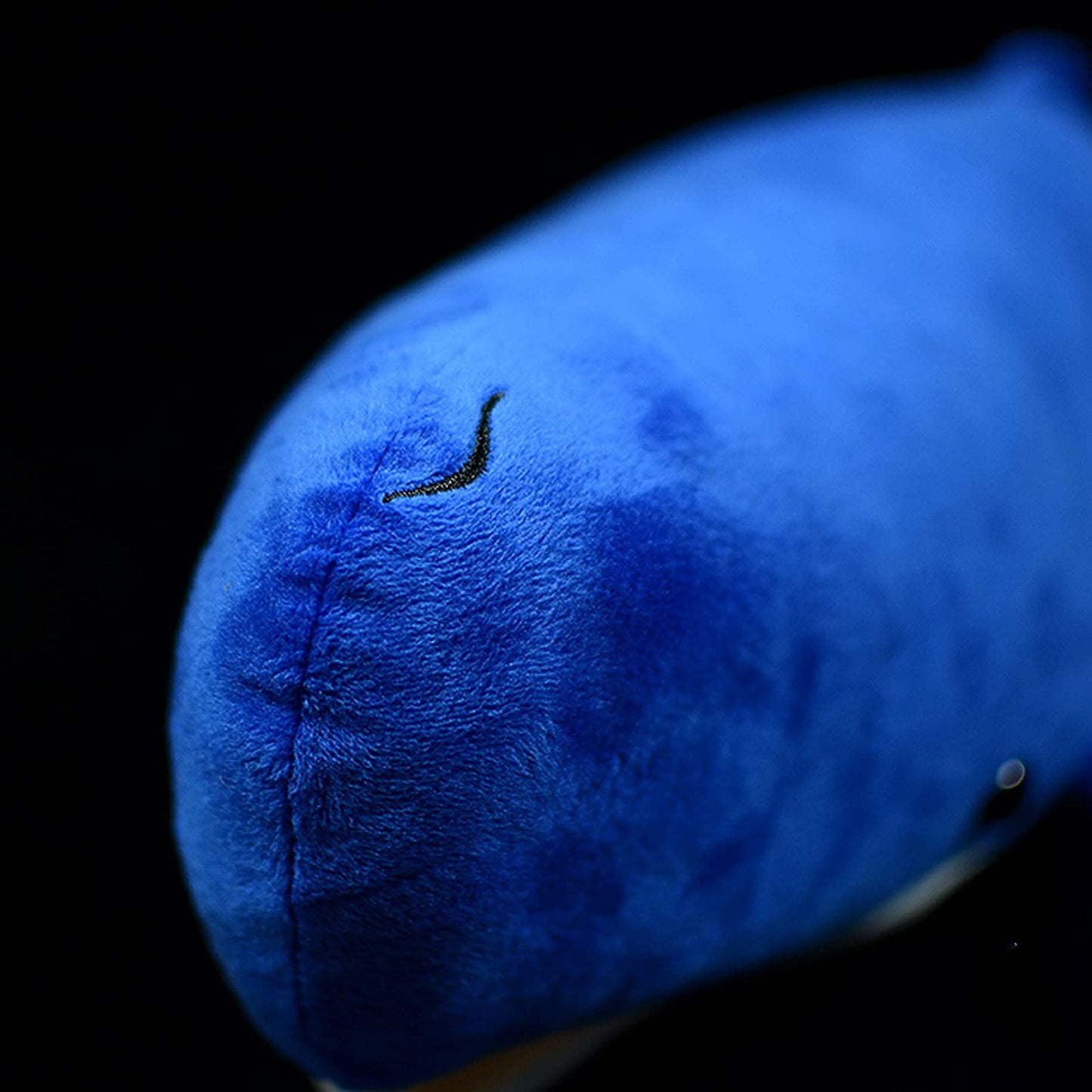Realistic Sperm Whale Plush Toy, Blue Long Lifelike Sperm Whale Stuffed Toys