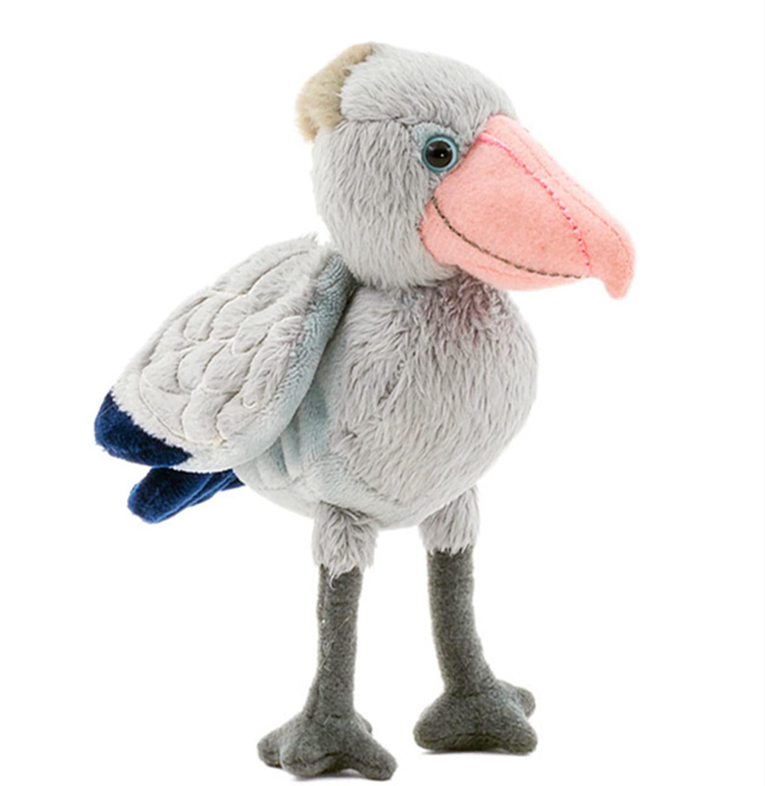Shoebill Plush Toy, Lifelike Shoebill Whale Head Stork Stuffed Animals