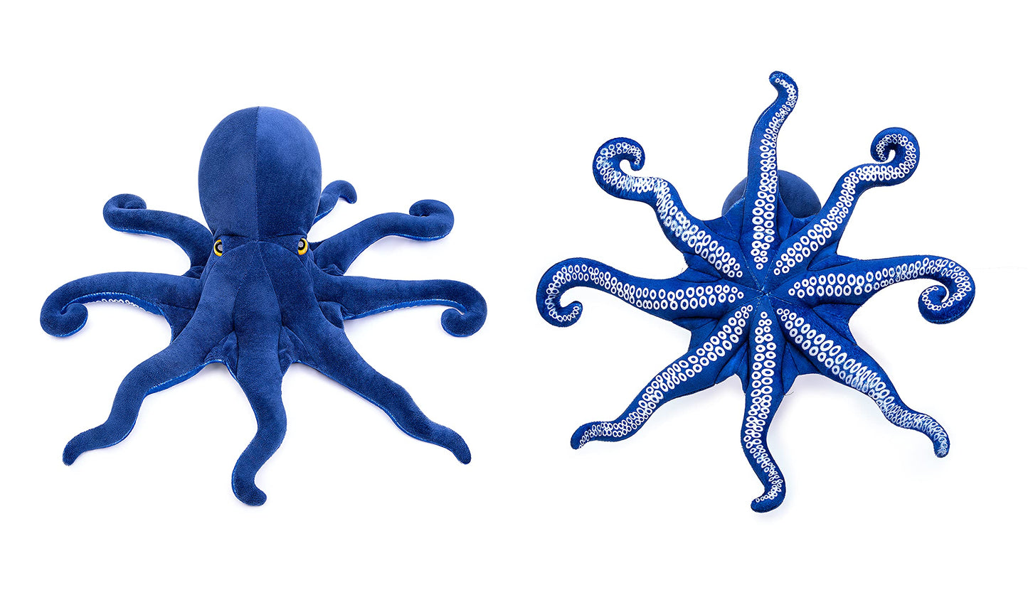 Simulation Oktopus Plüschtier, weiches echtes Oktopus Stofftier Spielzeug