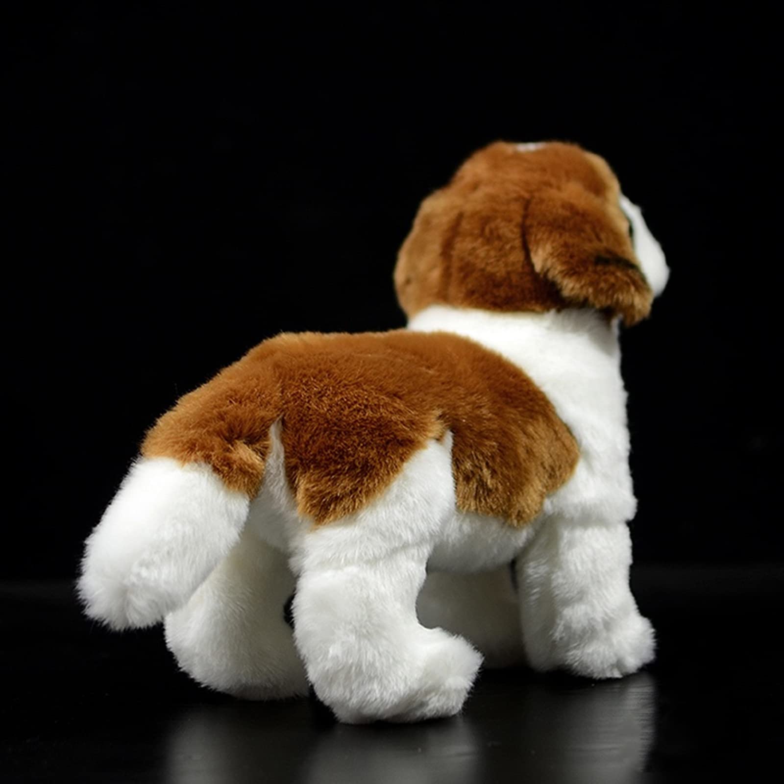 Simulation Saint Bernard Dog Plush Toy, Soft Saint Bernard Pet Dog Stuffed Animal toy