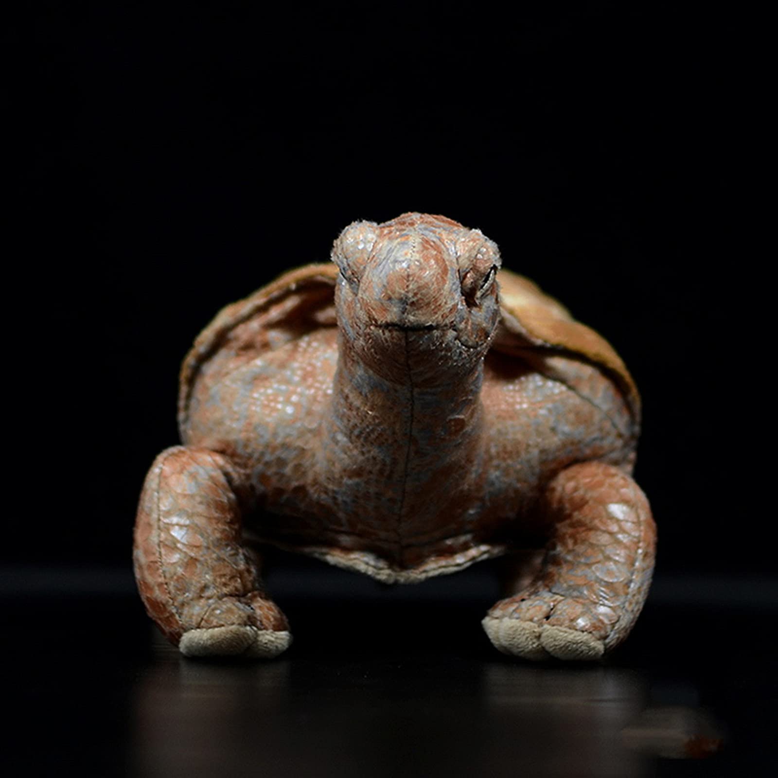 Simulation Turtle Stuffed Plush Toy, Lifelike Sea Creeping Animals Tortoise Rex Plushie Toys