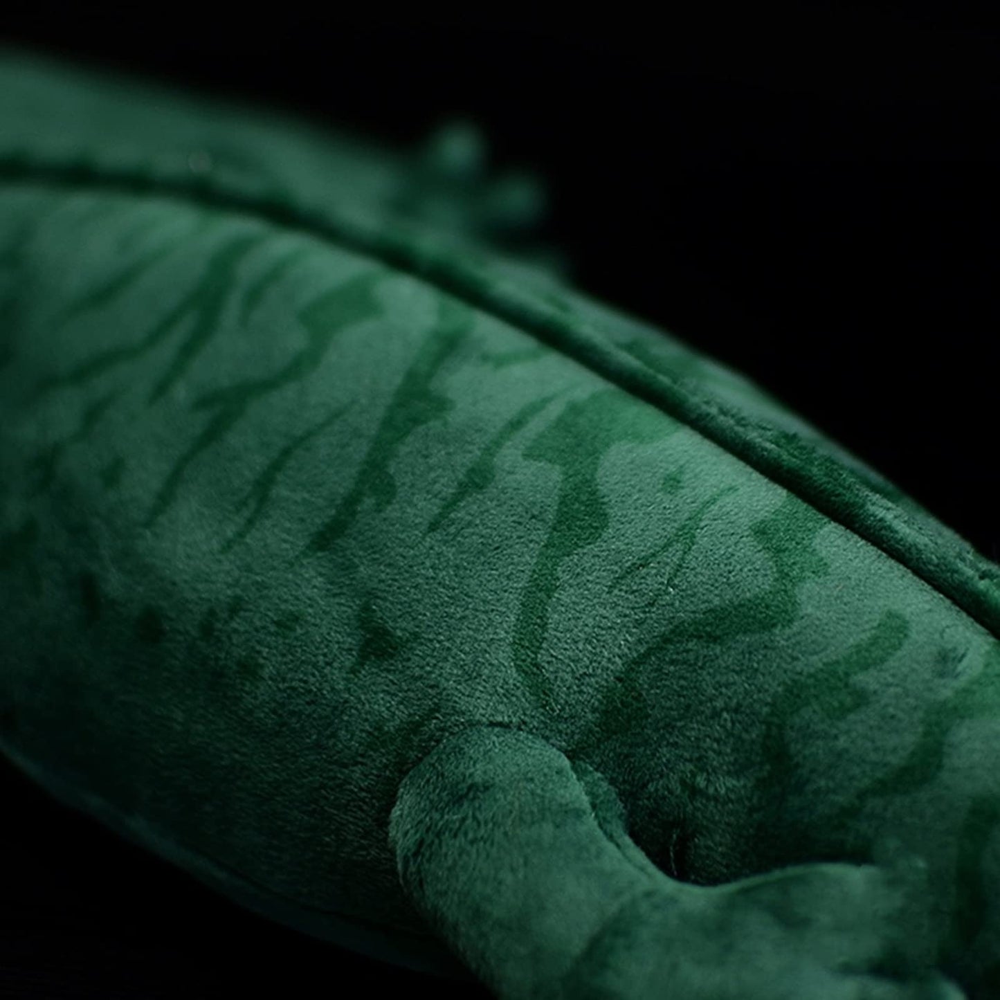 Diplocaulus Axolotl Plush toy, Green Striped Axolotl Stuffed Animal