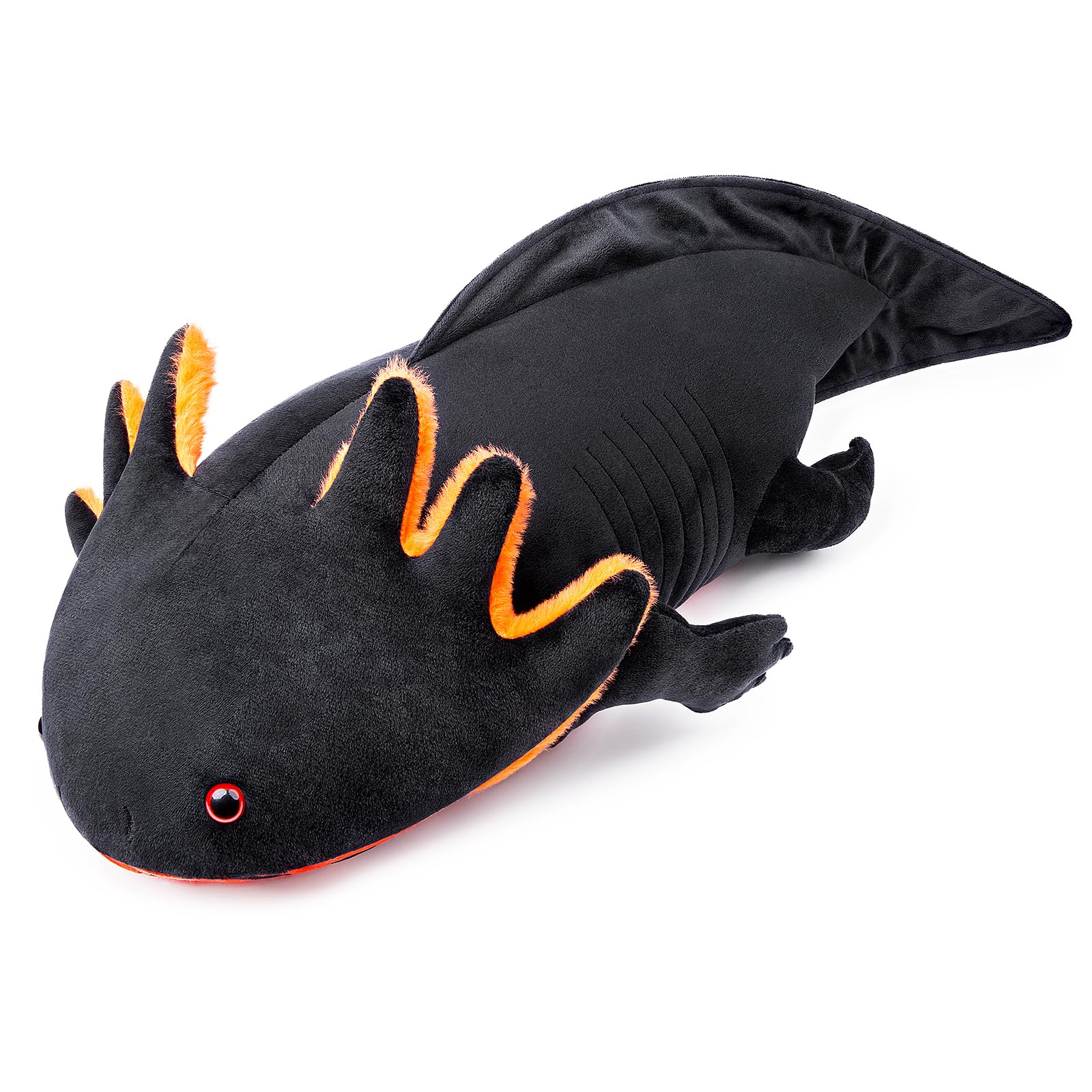 Axolotl Plush - Axolotl Stuffed Animal, Realistic Cute Ambystoma Creepy Amphibians Plush Toys
