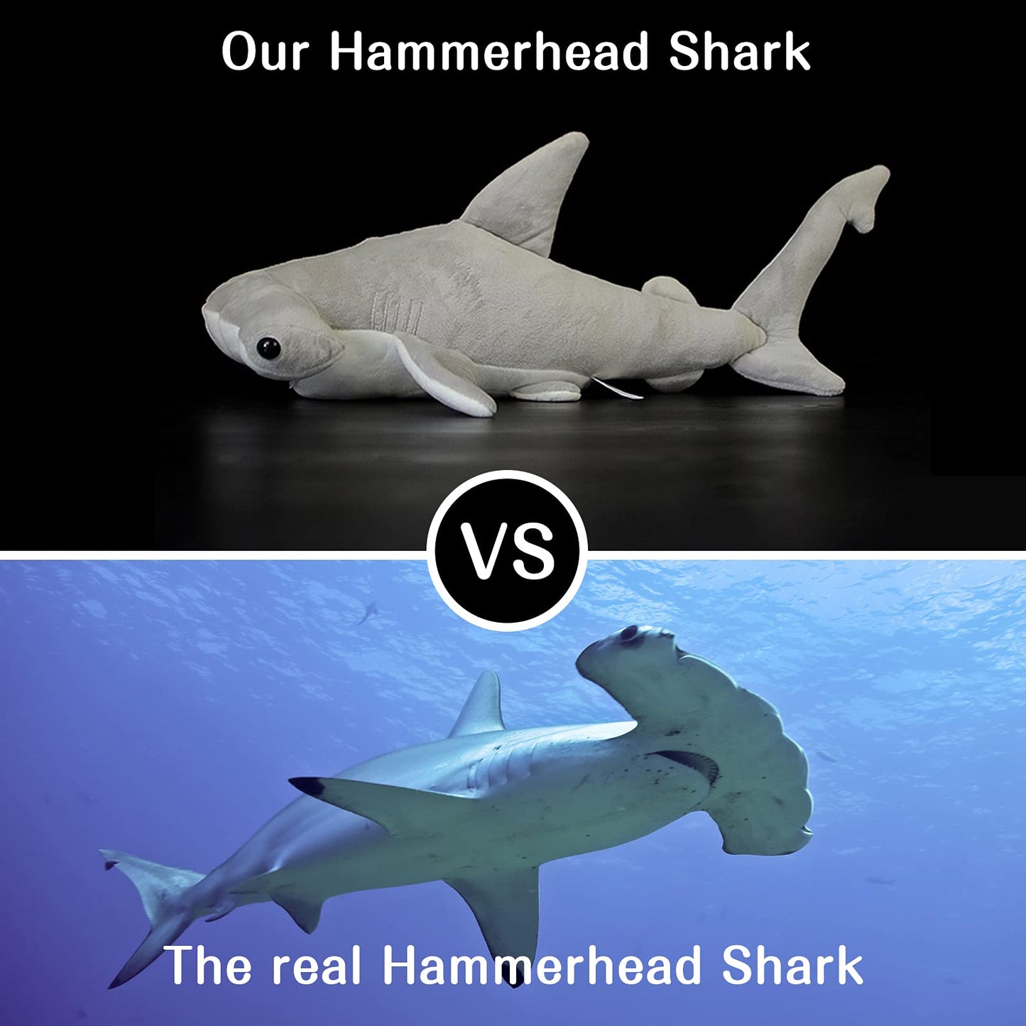 Simulation Hammerhead Shark Stuffed Animal