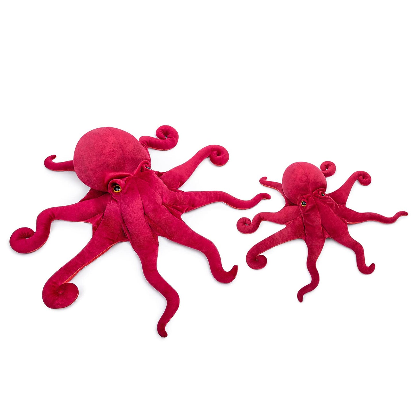 Simulation Oktopus Plüschtier, weiches echtes Oktopus Stofftier Spielzeug