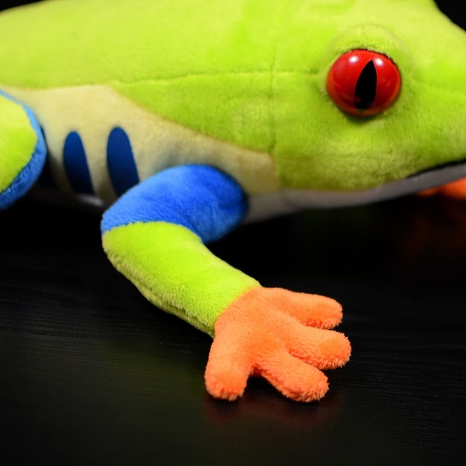 Red-Eyed Tree Frog Plush, Lifelike Tree Frog Stuffed Animal