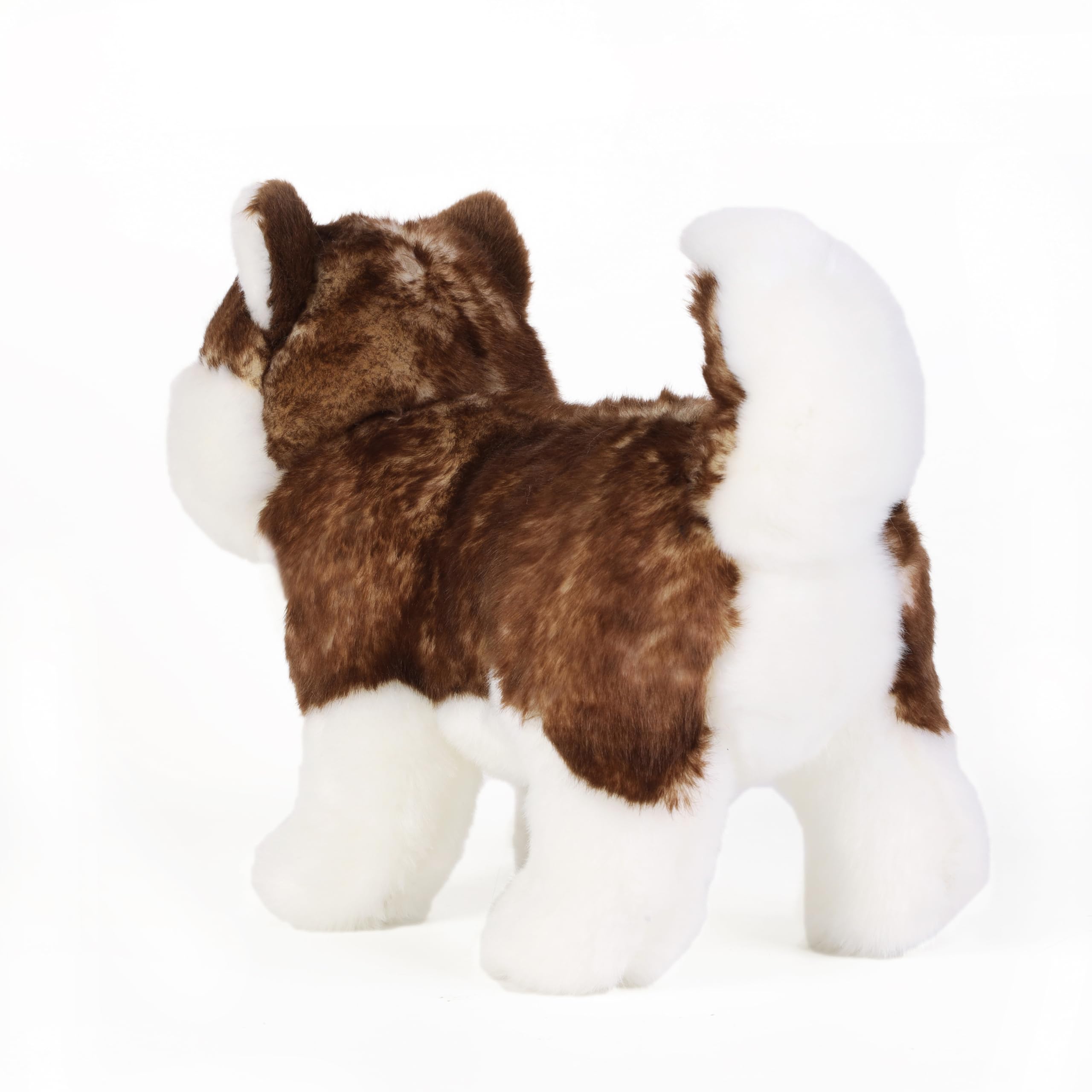 Alaskan Dog Stuffed Animal, 12inch Cute Alaskan Malamute Plush Toy