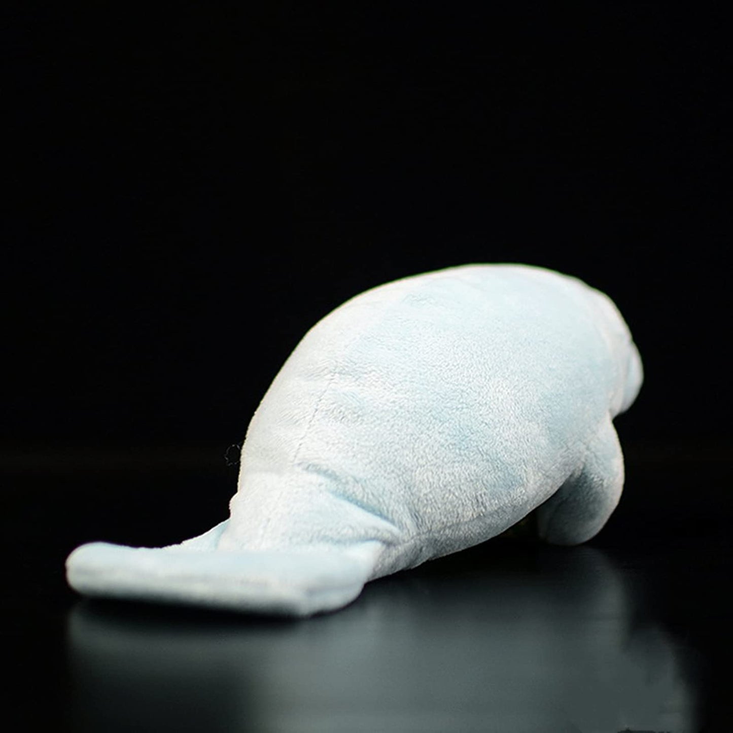 Manatee Plush Toy, Blue Lifelike Manatee Stuffed Animal