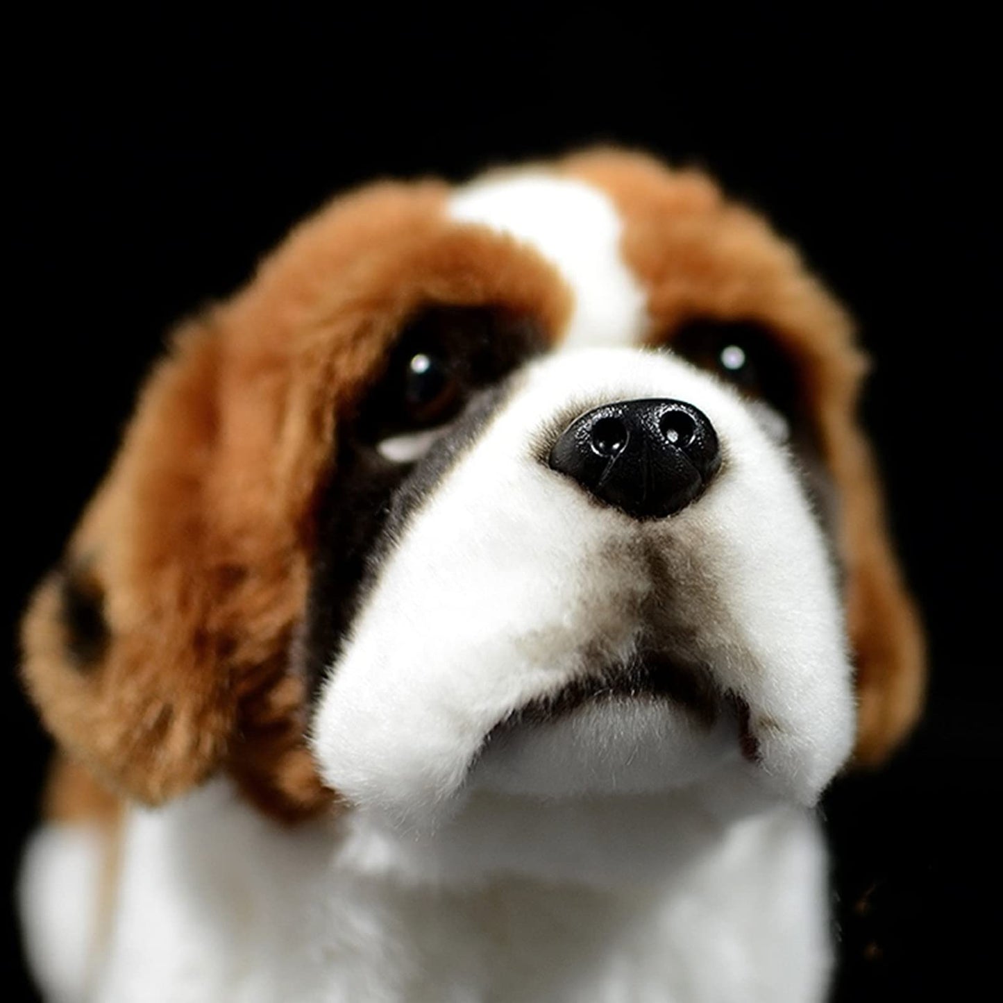 Simulation Saint Bernard Dog Plush Toy, Soft Saint Bernard Pet Dog Stuffed Animal toy