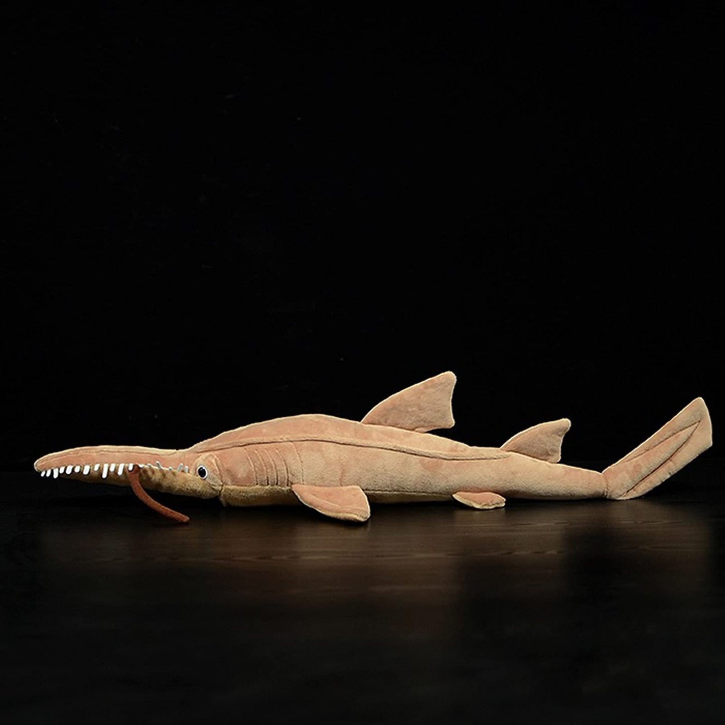Simluation Cute Saw Shark Toy, Proboscis Saw Shark Animal Plush Toy