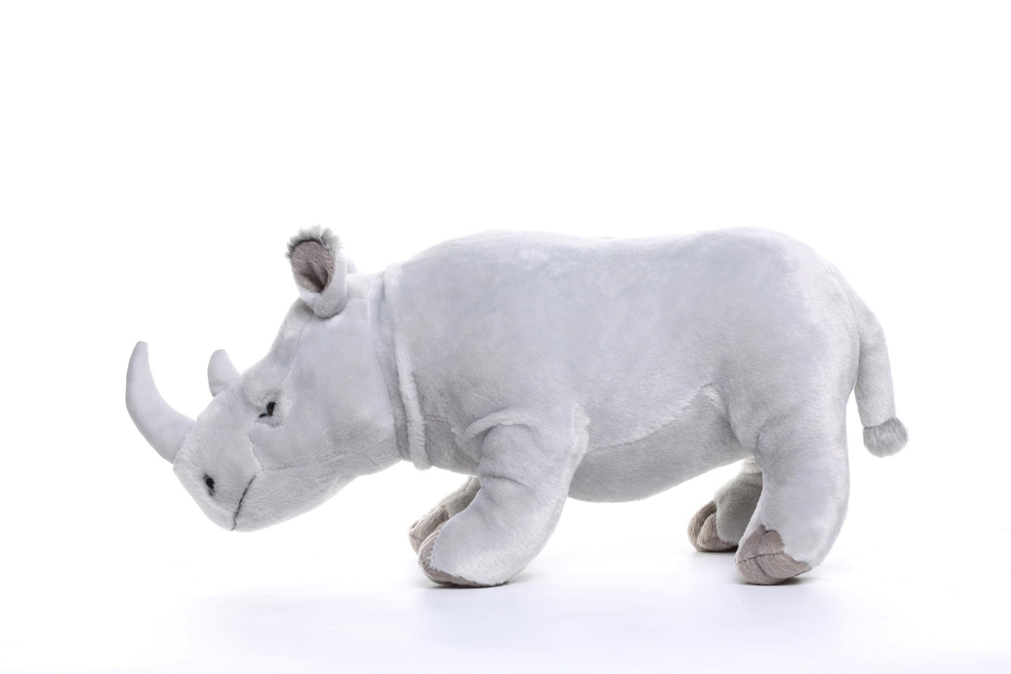 Rhino Plush, Realistic White Rhino Stuffed Animal