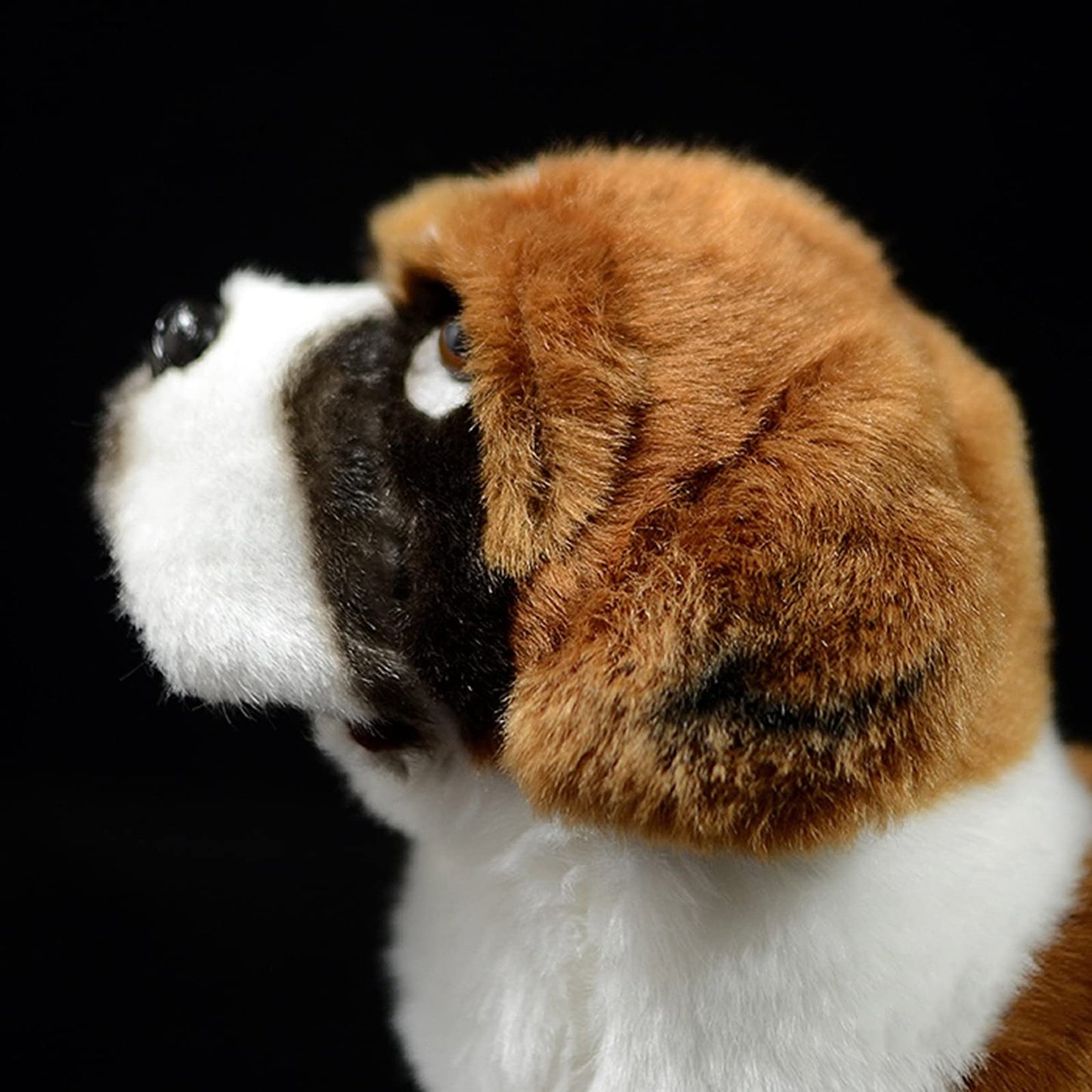 Simulation Saint Bernard Dog Plush Toy, Soft Saint Bernard Pet Dog Stuffed Animal toy