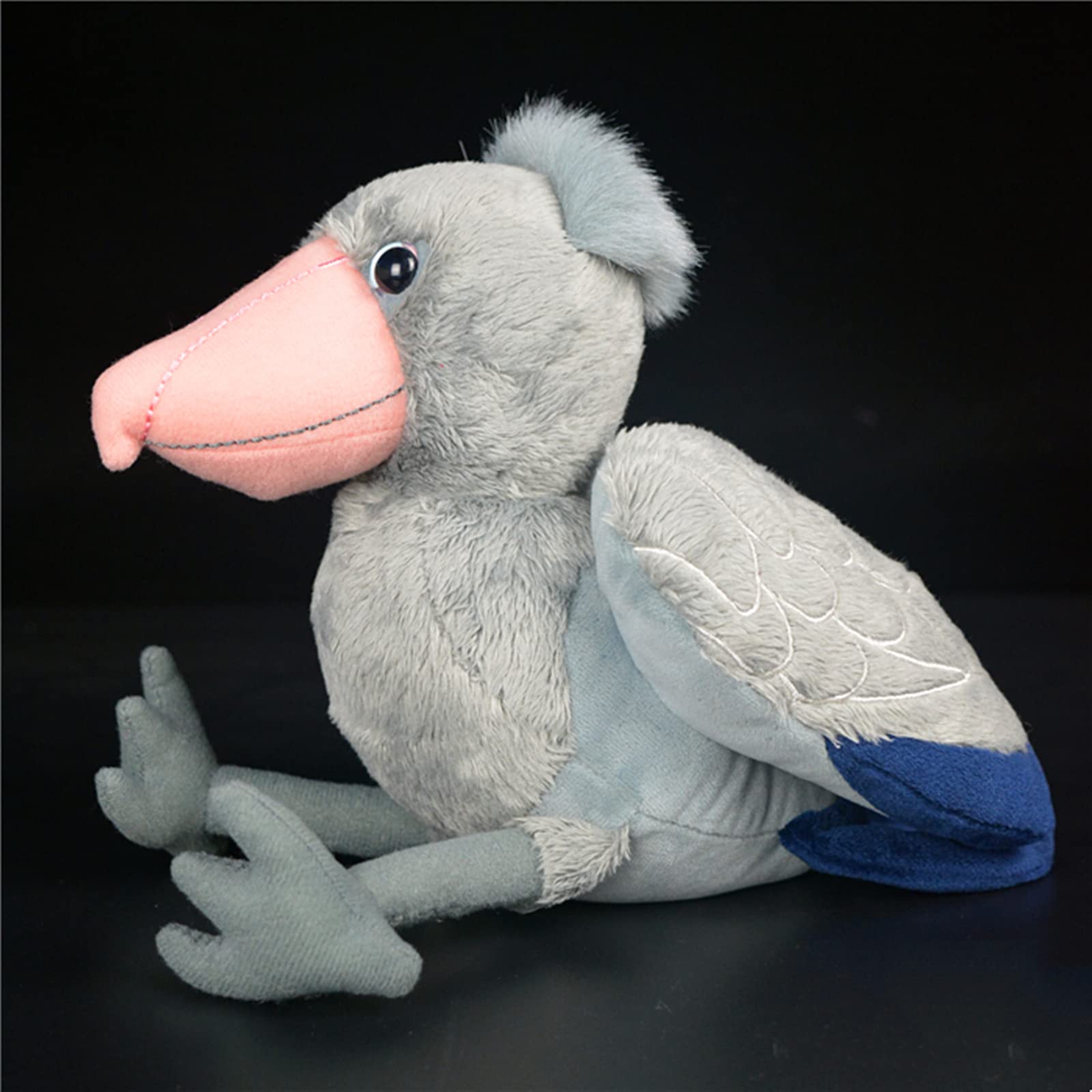 Shoebill Plush Toy, Lifelike Shoebill Whale Head Stork Stuffed Animals