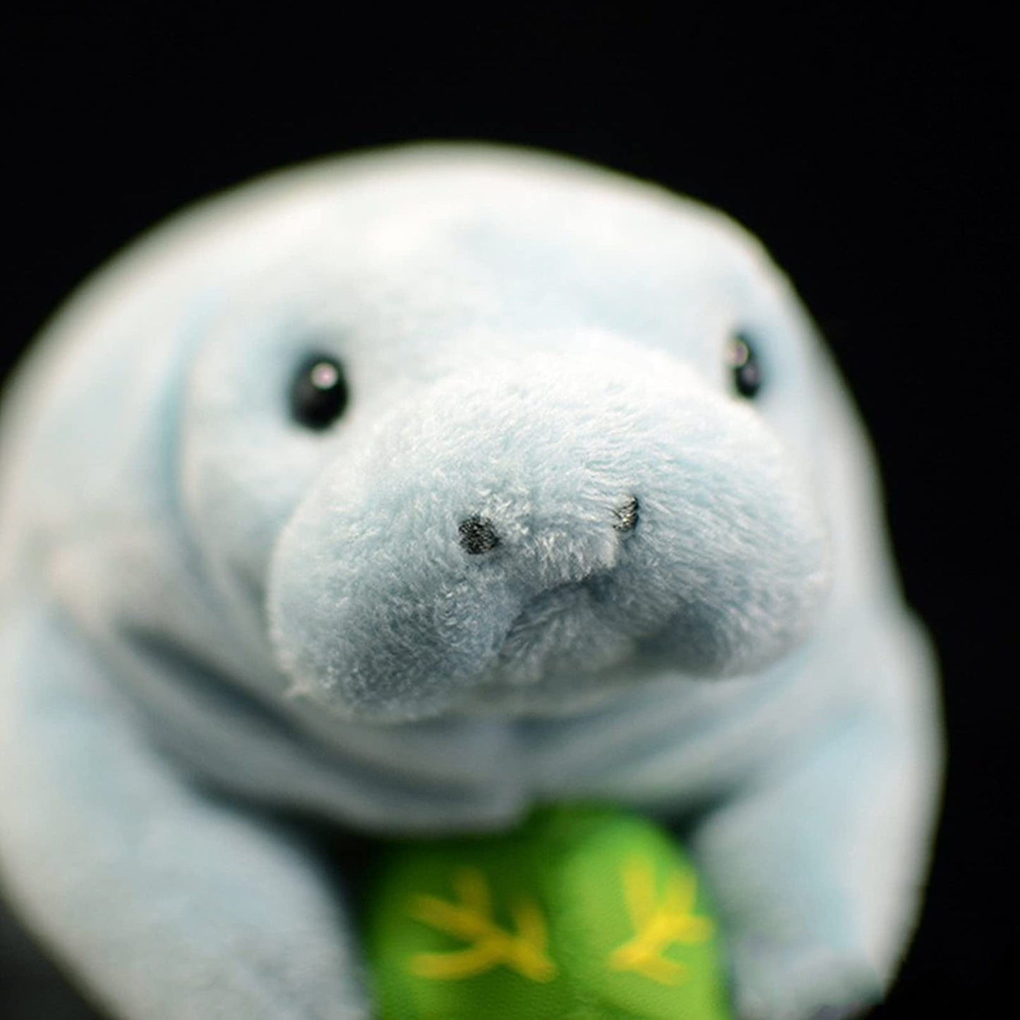 Manatee Plush Toy, Blue Lifelike Manatee Stuffed Animal