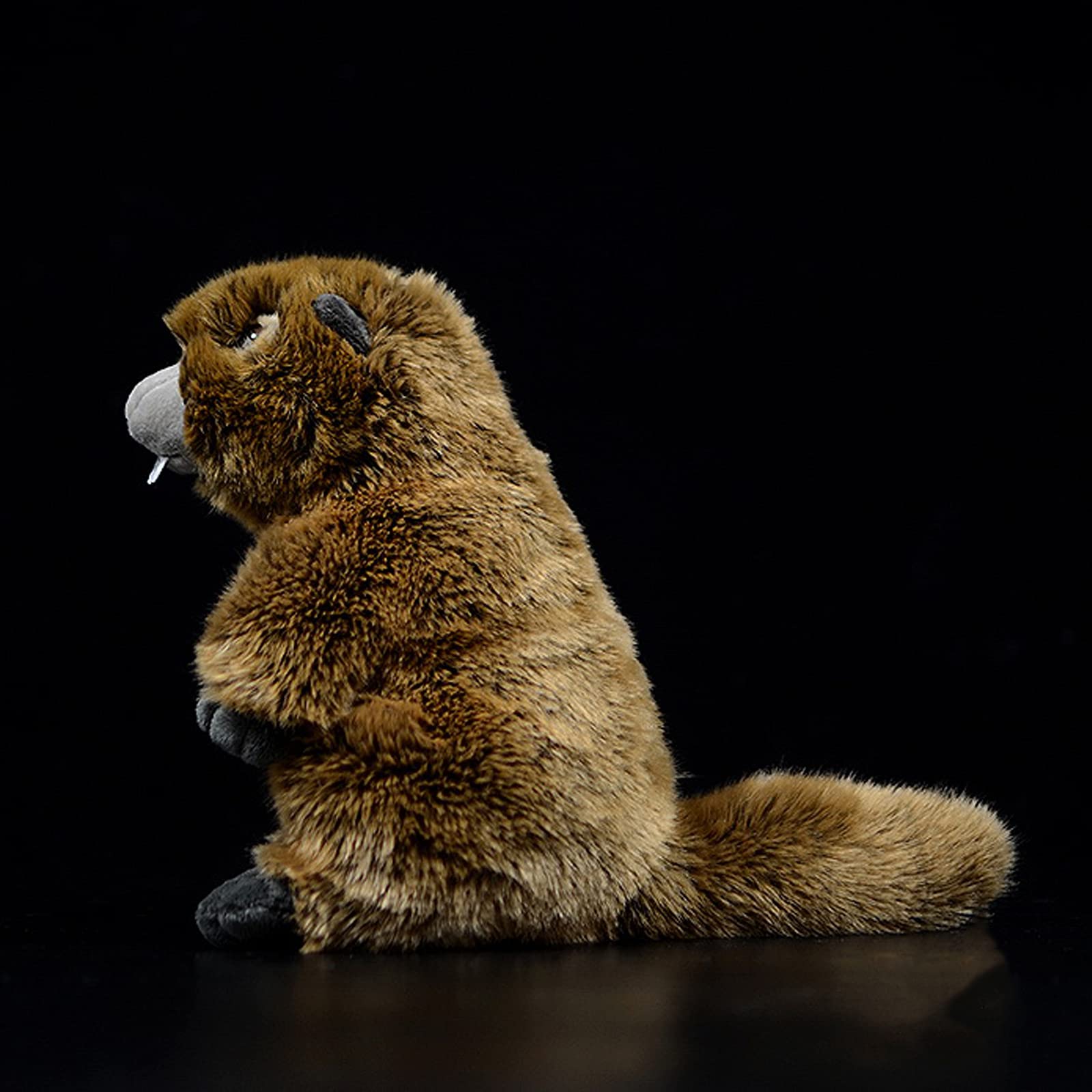 Simulation Groundhog Plush Toy, Cute Real Life Greedy Groundhog Simulation Plush Toys