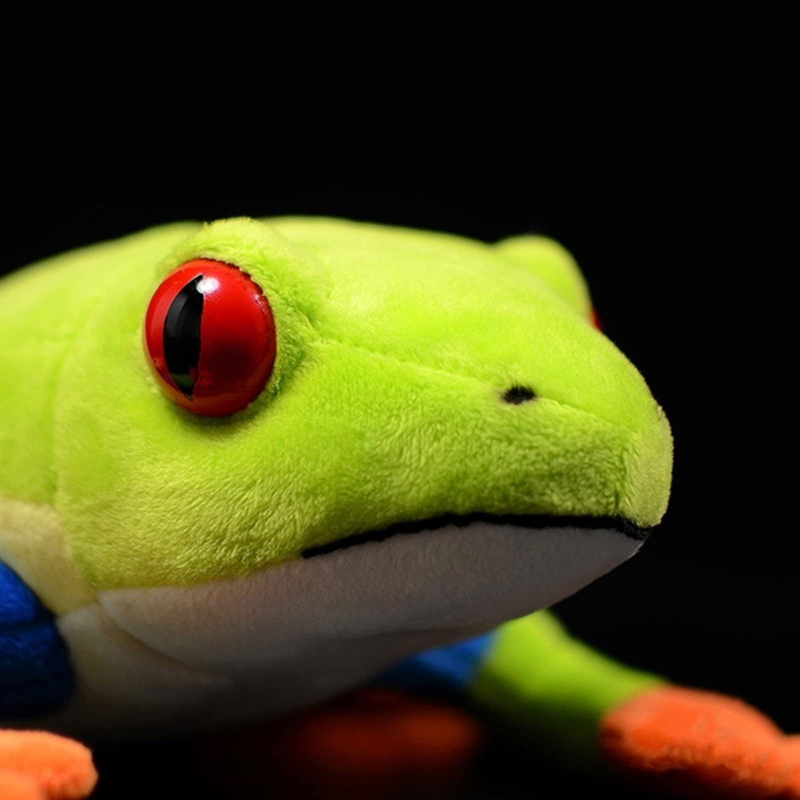 Red-Eyed Tree Frog Plush, Lifelike Tree Frog Stuffed Animal