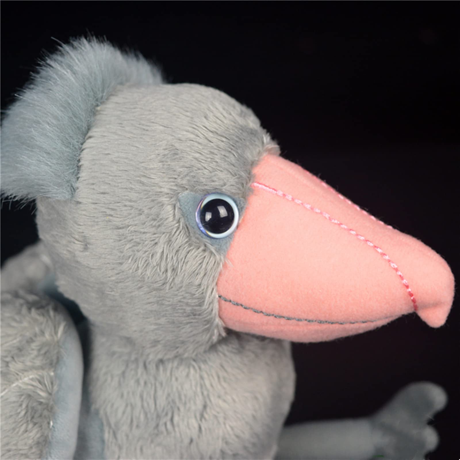 Shoebill Plush Toy, Lifelike Shoebill Whale Head Stork Stuffed Animals