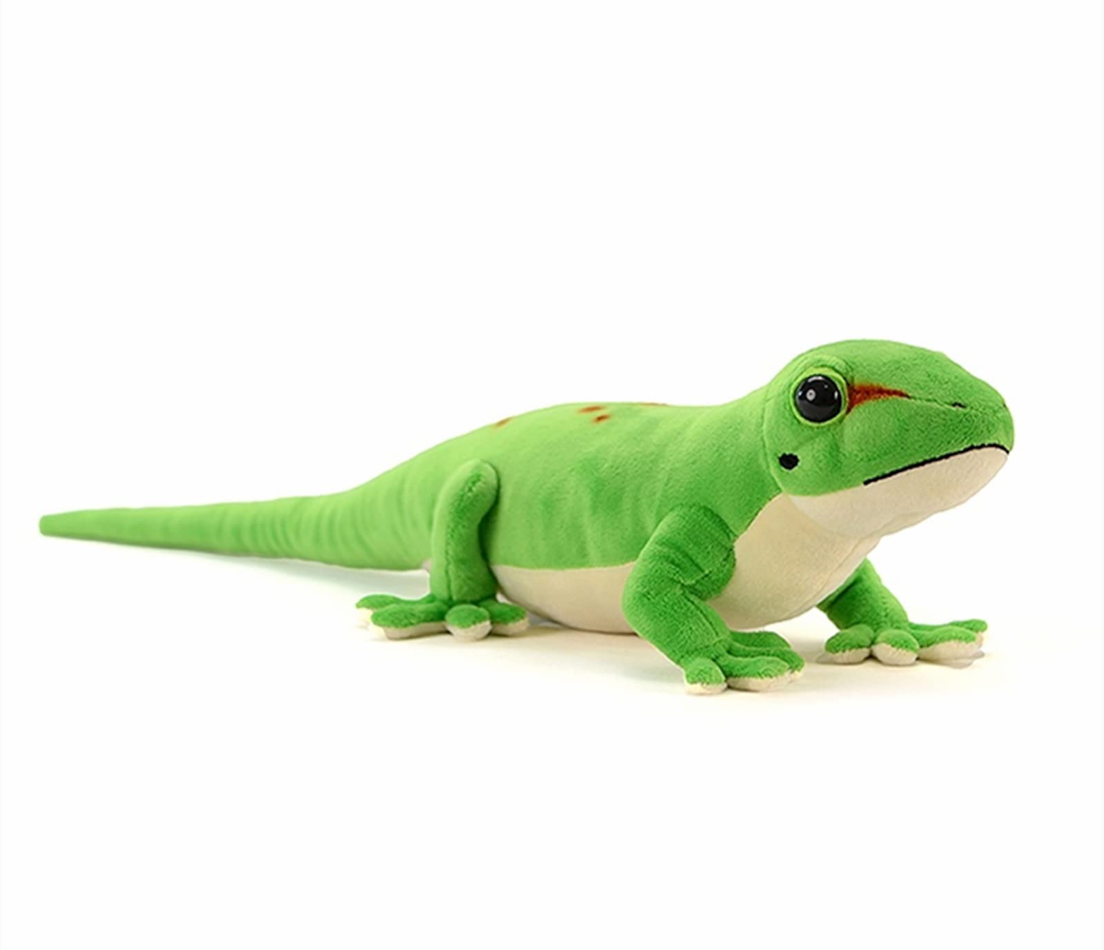 Falkland Island Gecko and Fat-tailed Gecko Plush, Lifelike Falkland Island Gecko Stuffed Animal