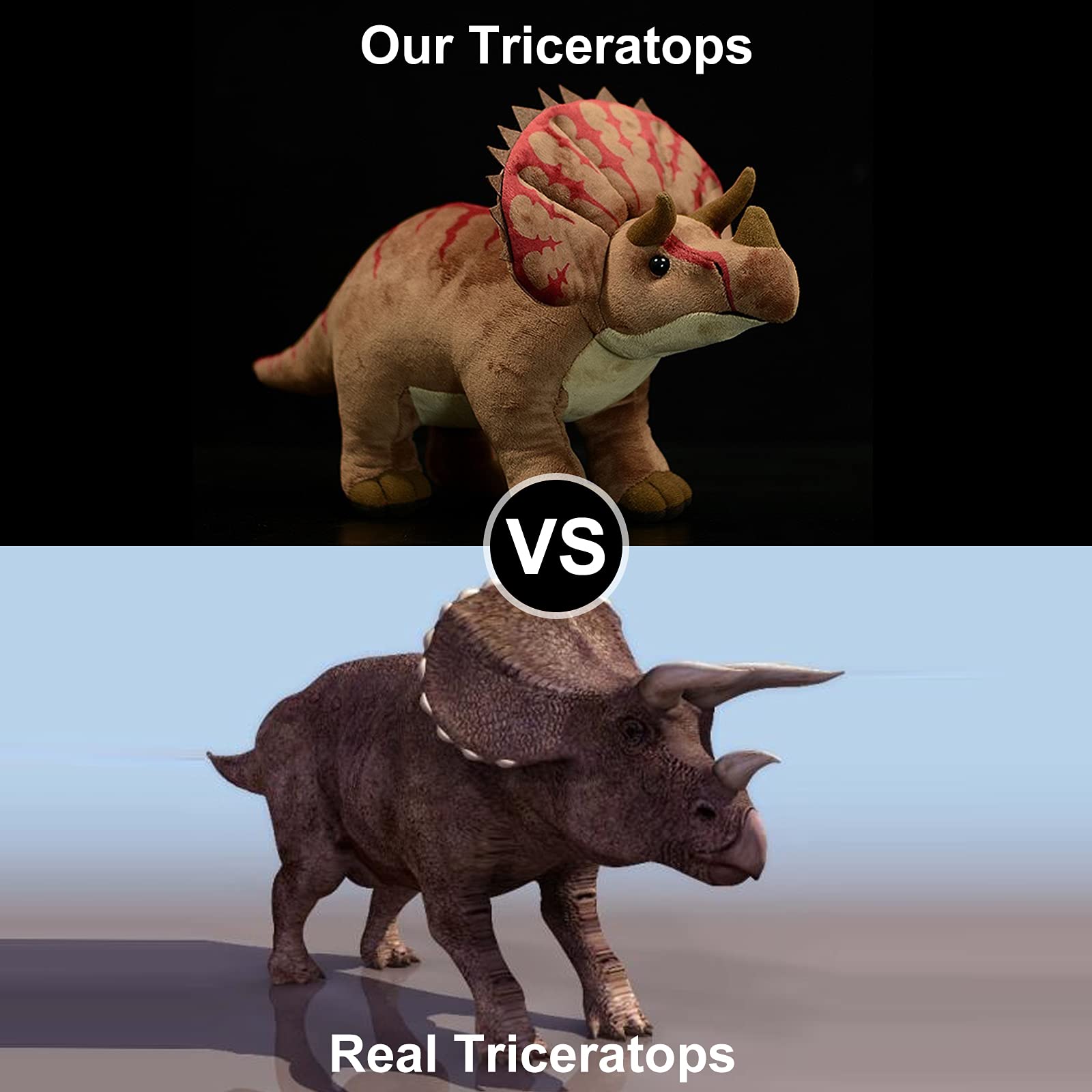 Dinosaur Plush toy, Simulation Dinosaur Stuffed Animal Plushie Toy