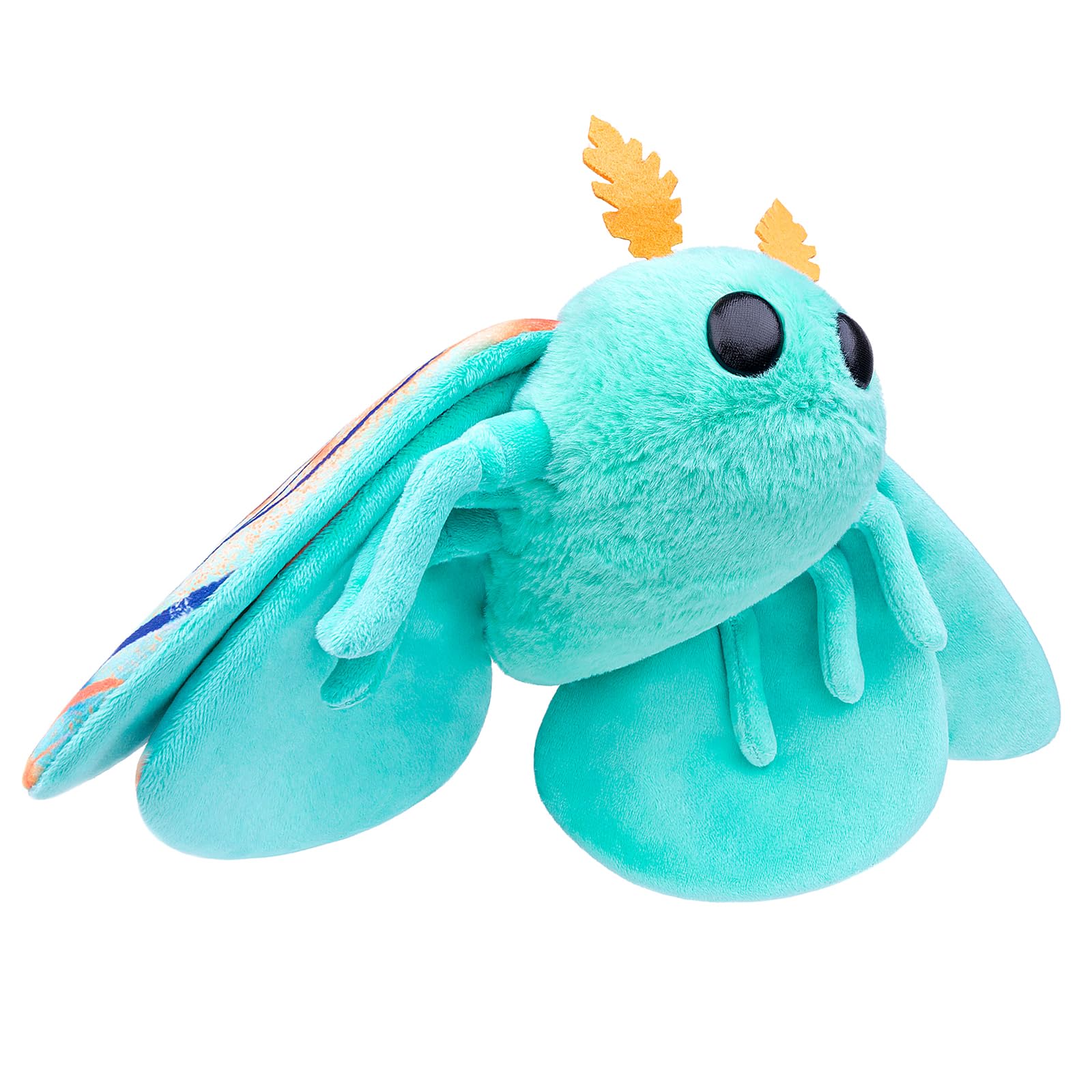 Cute Light Green Moth Plush Doll Handmade Stuffed Animals Toy