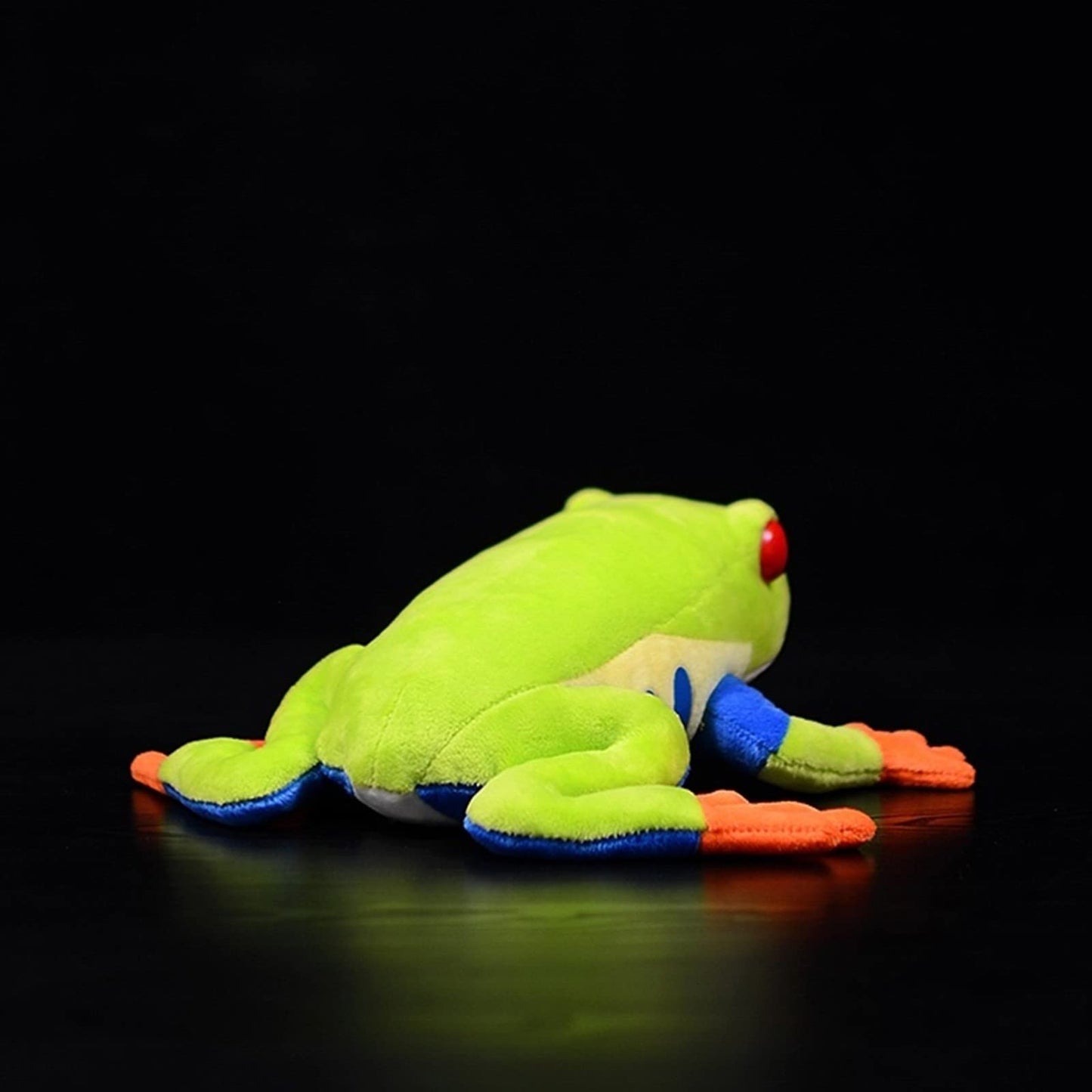 Red-Eyed Tree Frog Plush, Lifelike Tree Frog Stuffed Animal