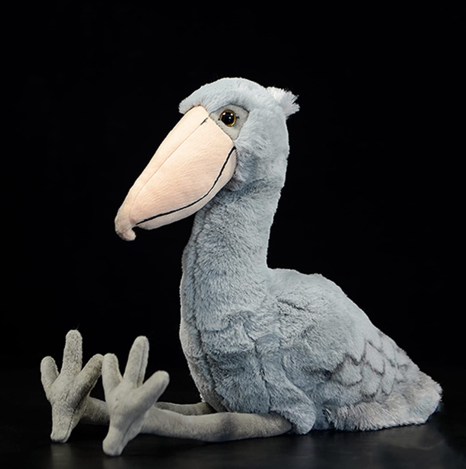 Shoebill Plush Toy, Lifelike Shoebill Whale Head Stork Stuffed Animals