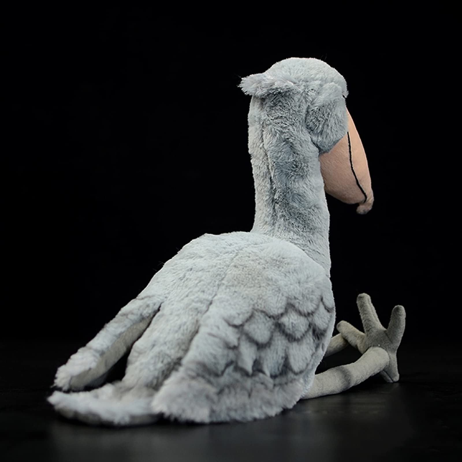Shoebill Plush Toy, Lifelike Shoebill Whale Head Stork Stuffed Animals