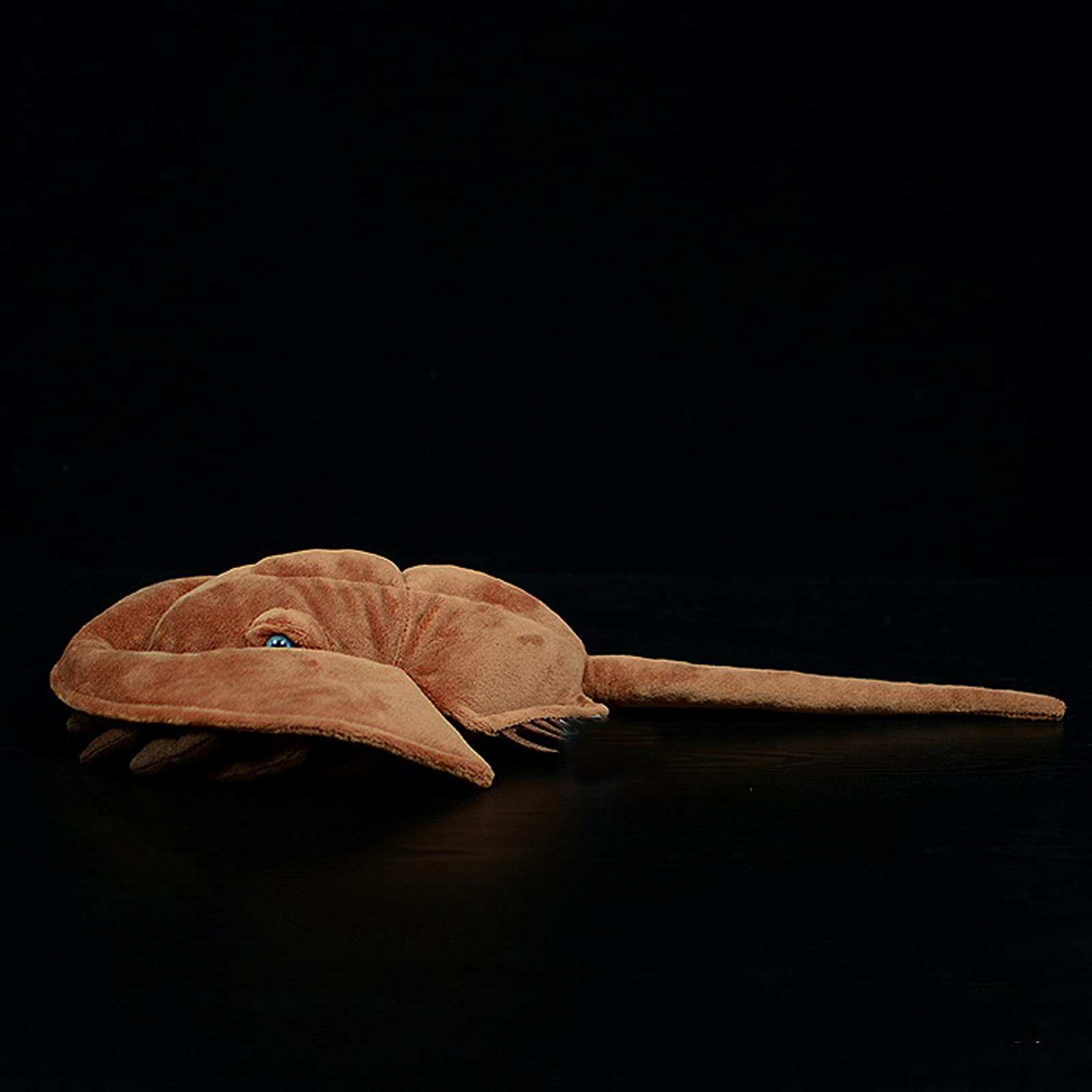 Simulation Tri-Spine Horseshoe Crab Stuffed Plush Toy, Life Lifelike Sea Limulus Animals