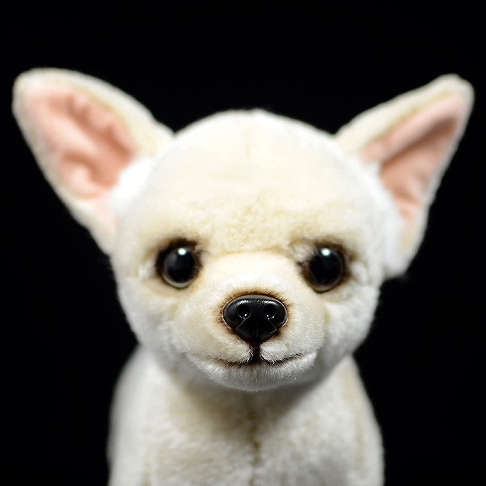 Simulation Chihuahua Dog Stuffed Animal, Cute Chihuahua Dog Plush Toy